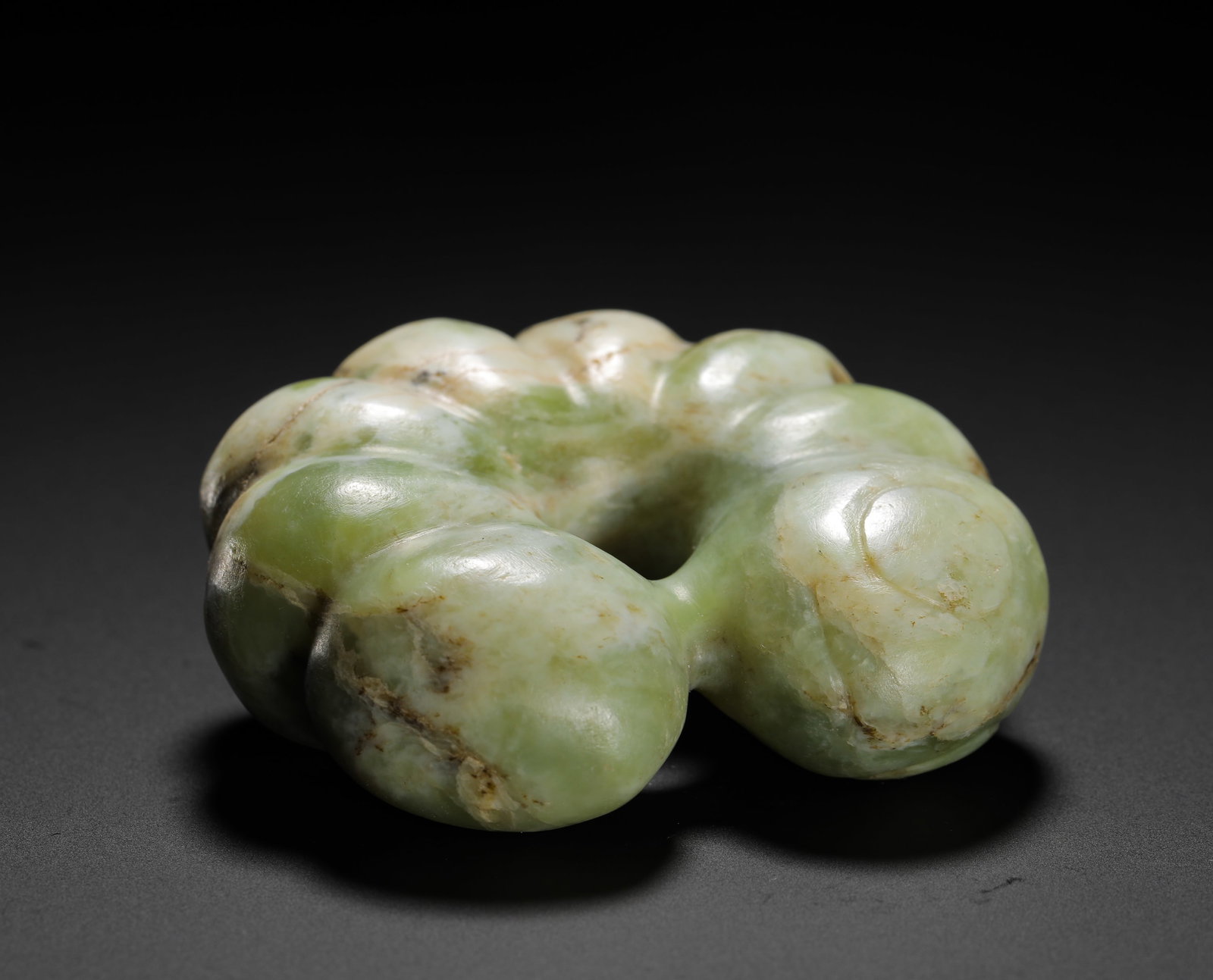 DRAGON-SHAPED JADE DISC - 5