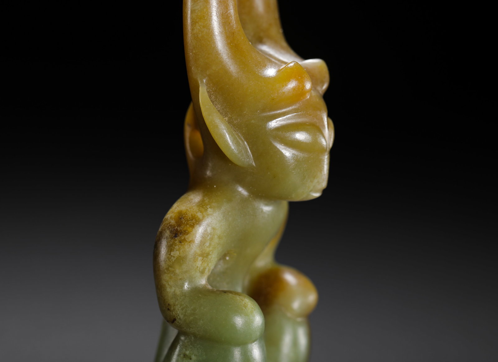 SUN GOD JADE FIGURE - 6
