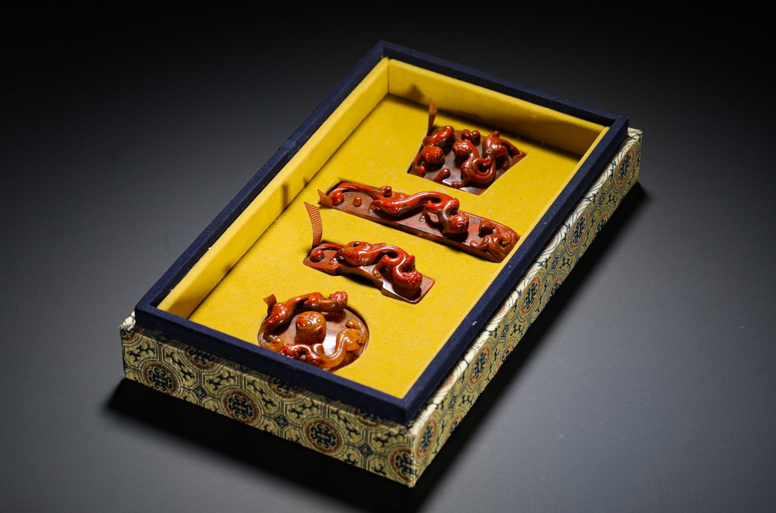 RED AGATE SWORD ORNAMENTS (1 of 11)