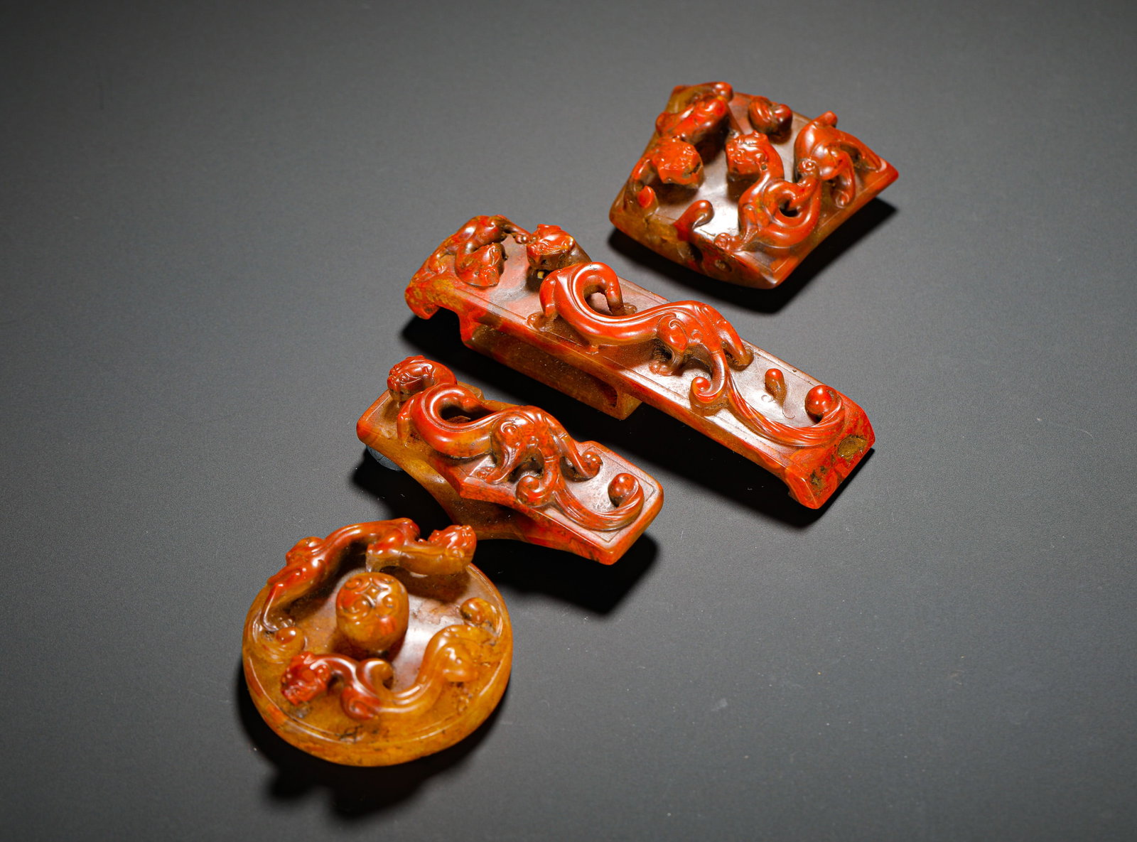 RED AGATE SWORD ORNAMENTS - 2