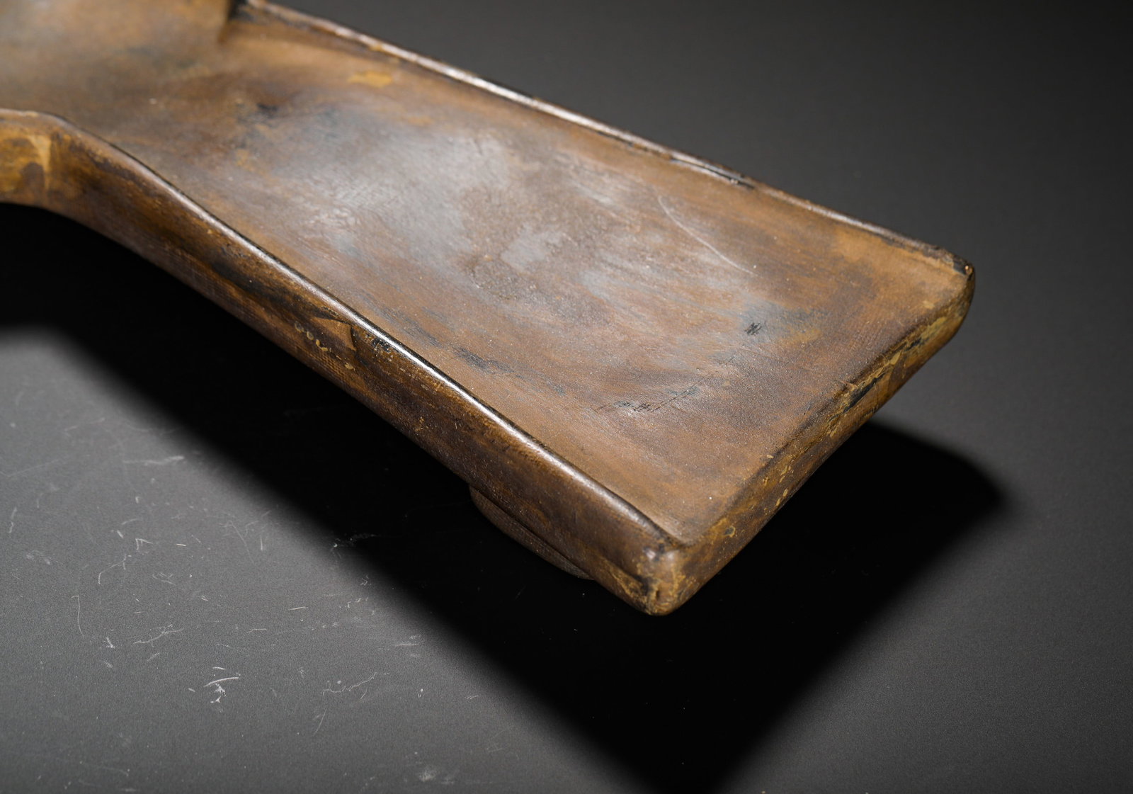 A CINNABAR INKSTONE - 6