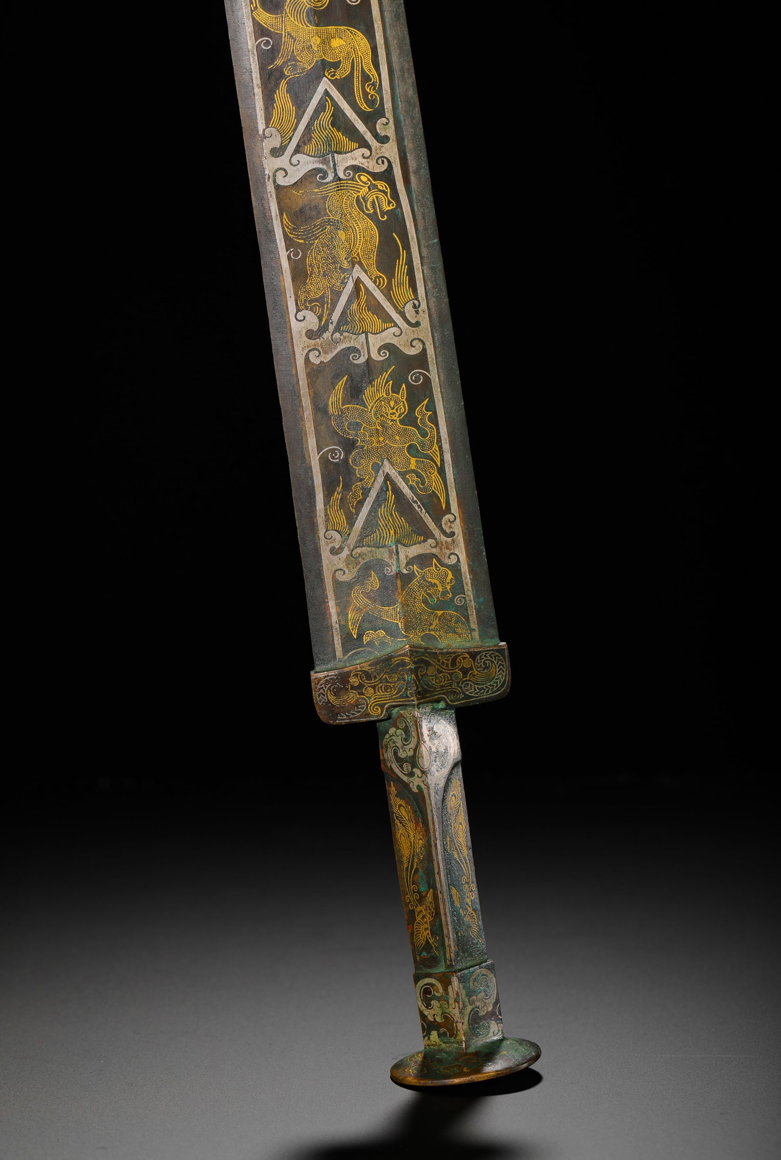 BRONZE INSCRIPTIONS SWORD - 11