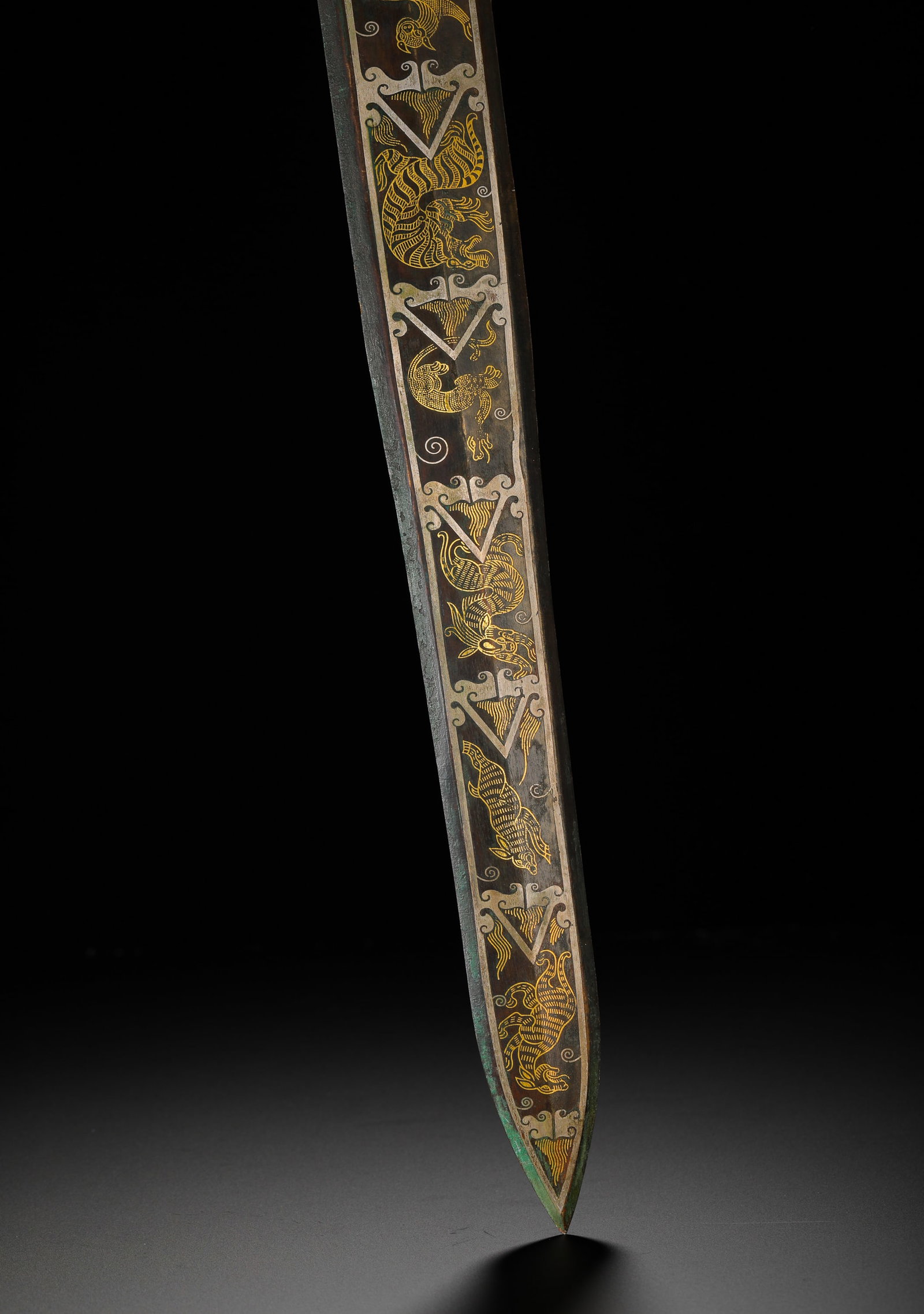 BRONZE INSCRIPTIONS SWORD - 12