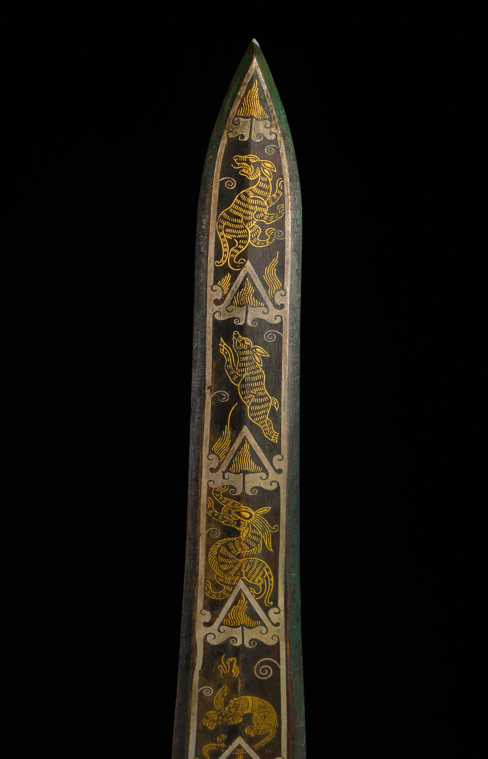 BRONZE INSCRIPTIONS SWORD - 2