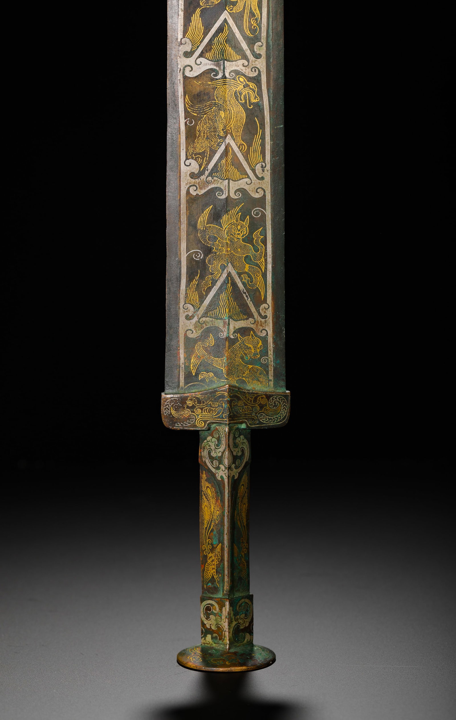 BRONZE INSCRIPTIONS SWORD - 4