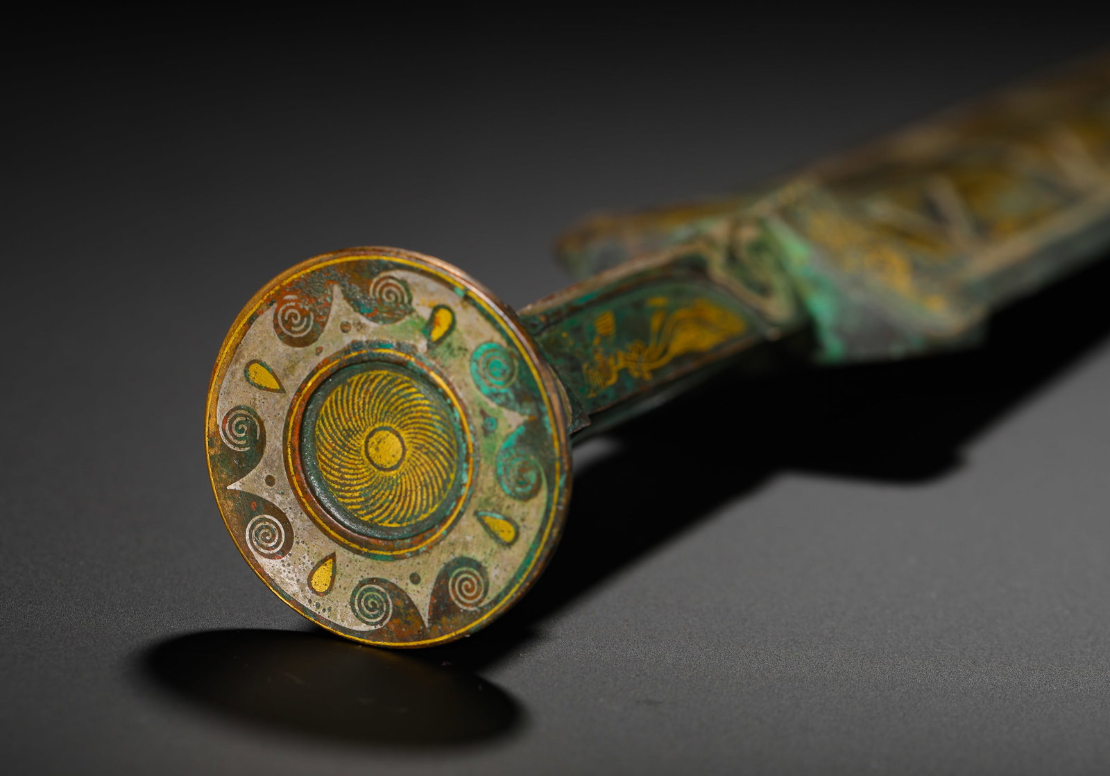 BRONZE INSCRIPTIONS SWORD - 9