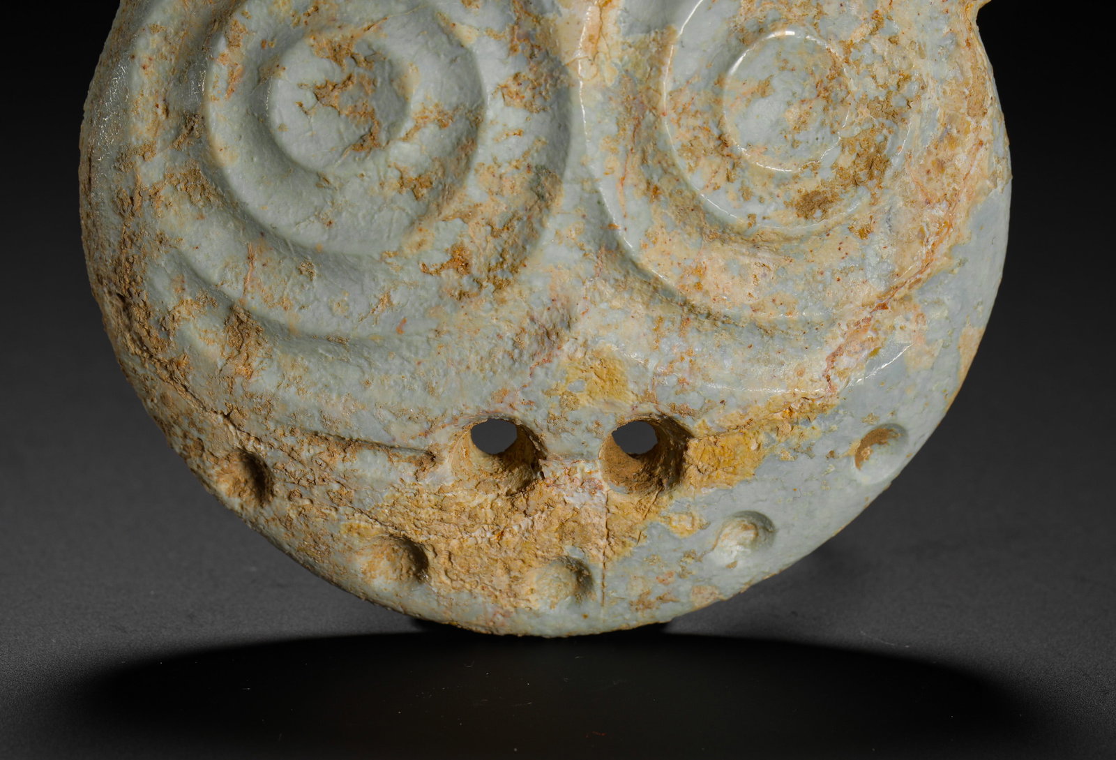 JADE OWL PENDANT - 3