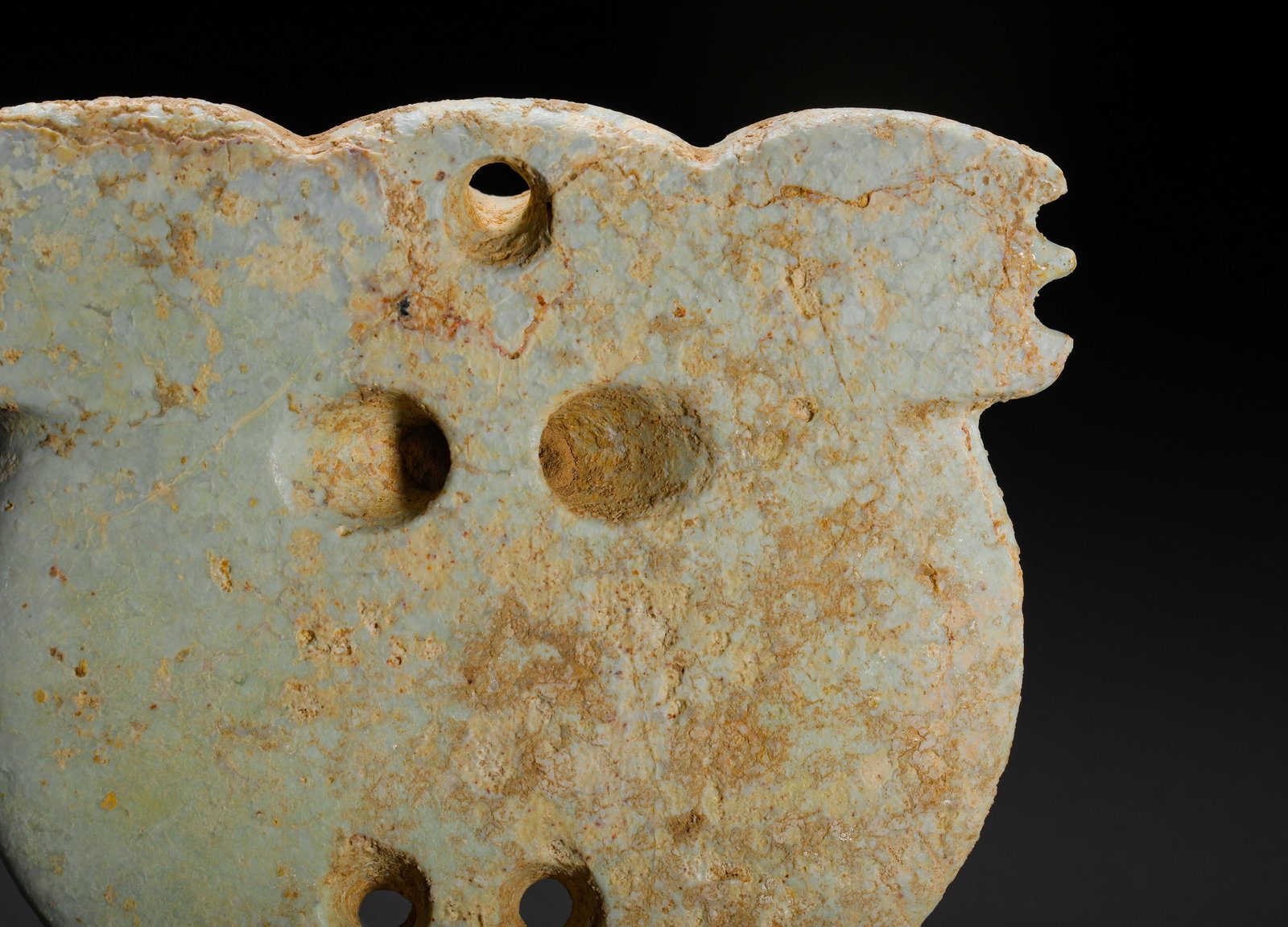 JADE OWL PENDANT - 4