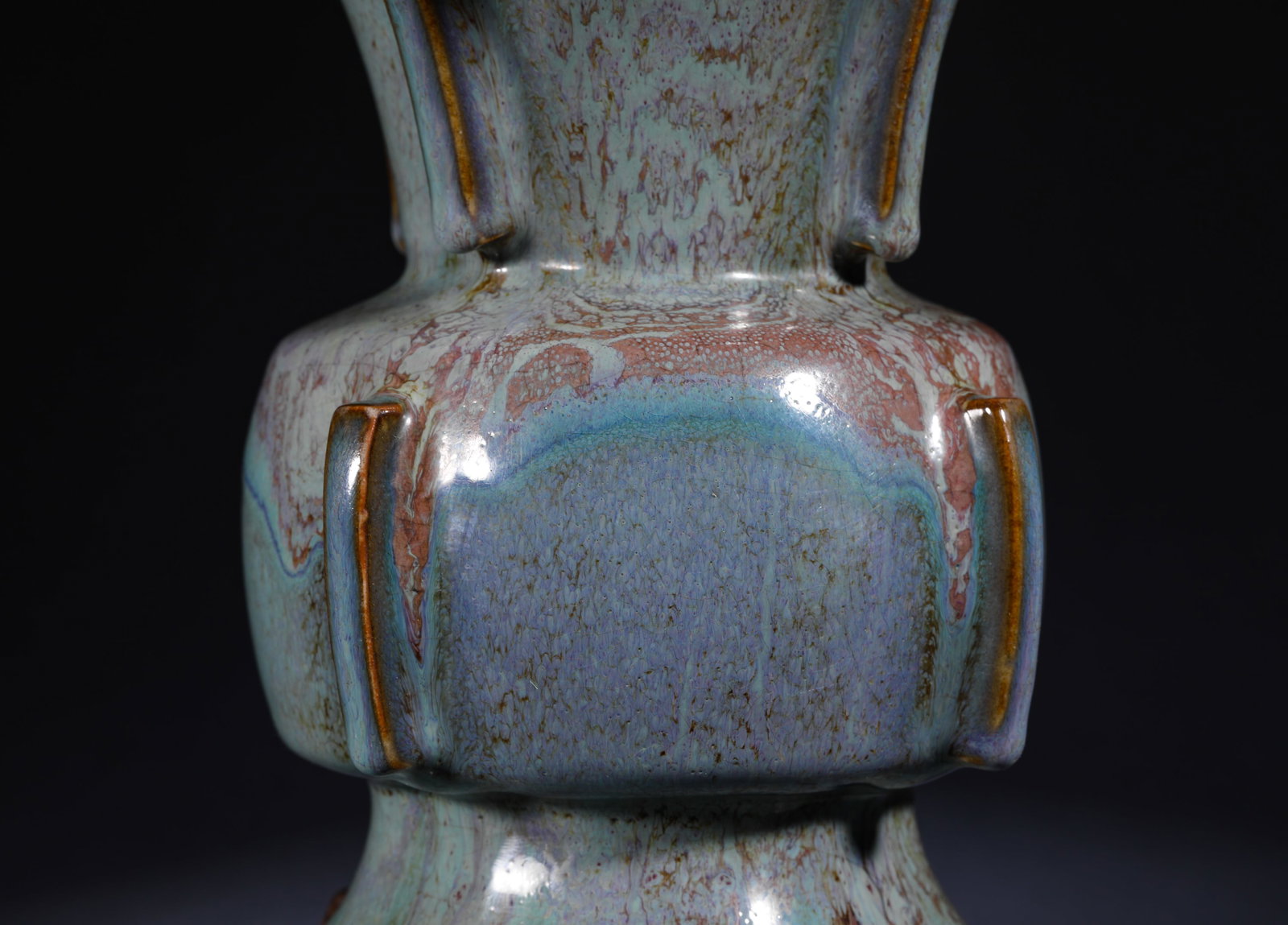 JUN KILN FLOWER POT - 3