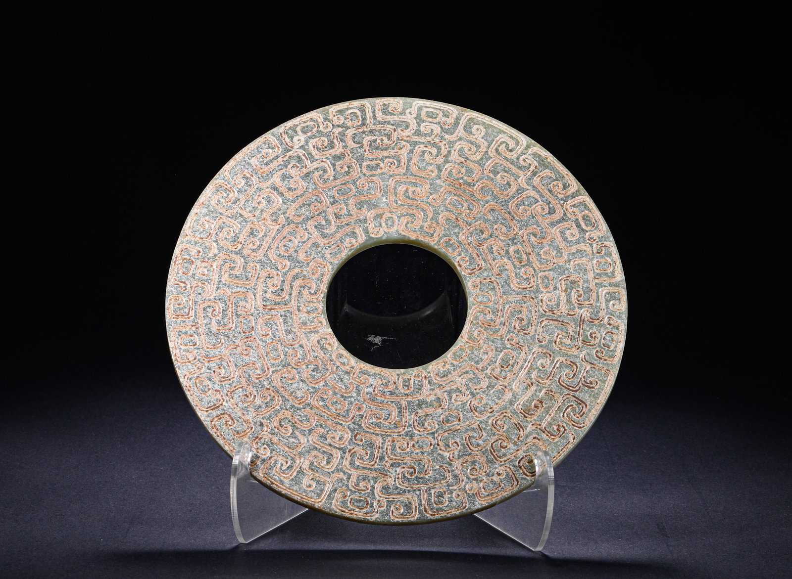 HETIAN JADE RITUAL OBJECTS AND JADE DISCS - 5