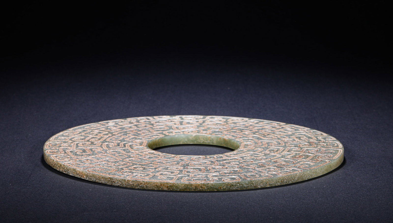 HETIAN JADE RITUAL OBJECTS AND JADE DISCS - 7