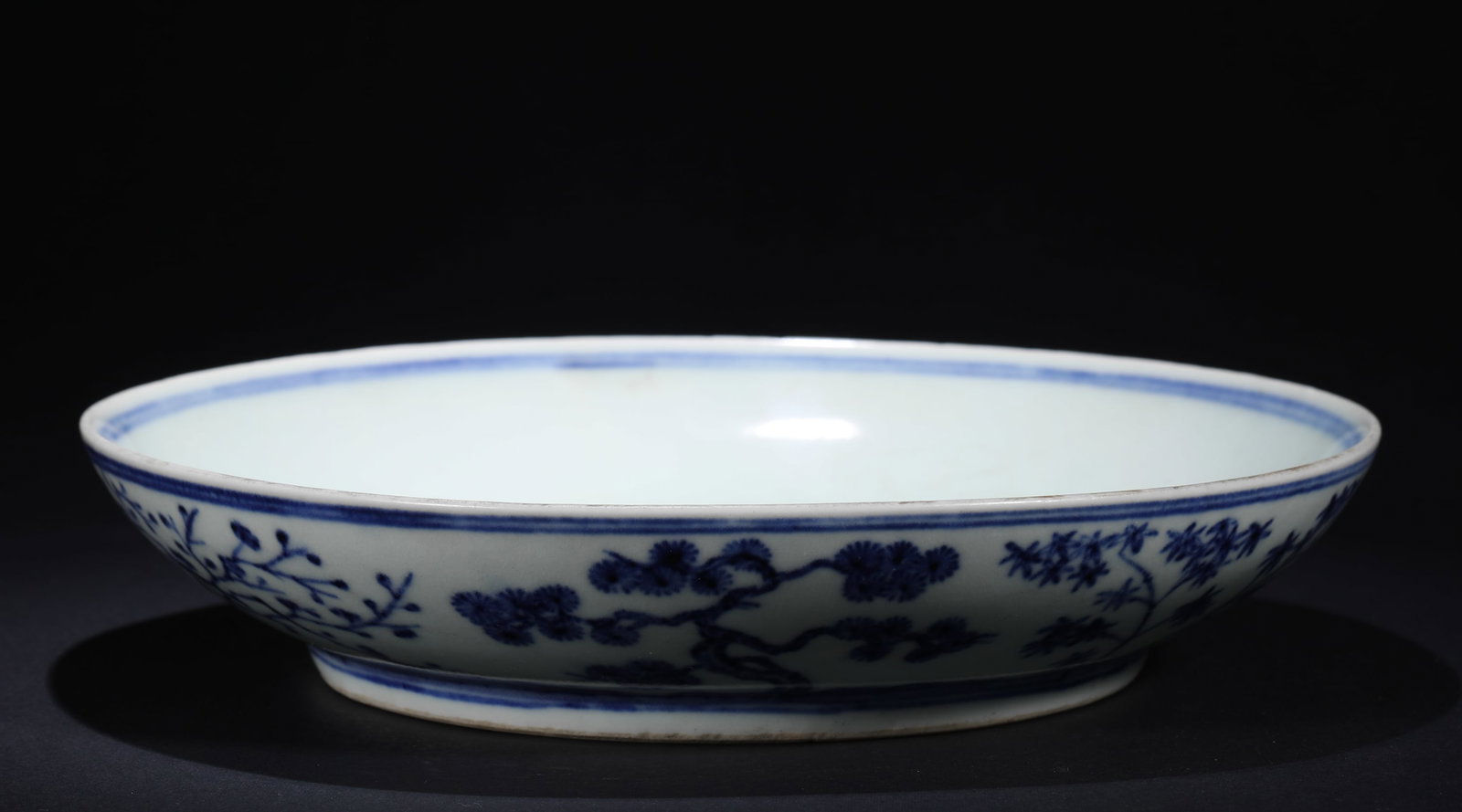 BLUE AND WHITE PLATE - 6