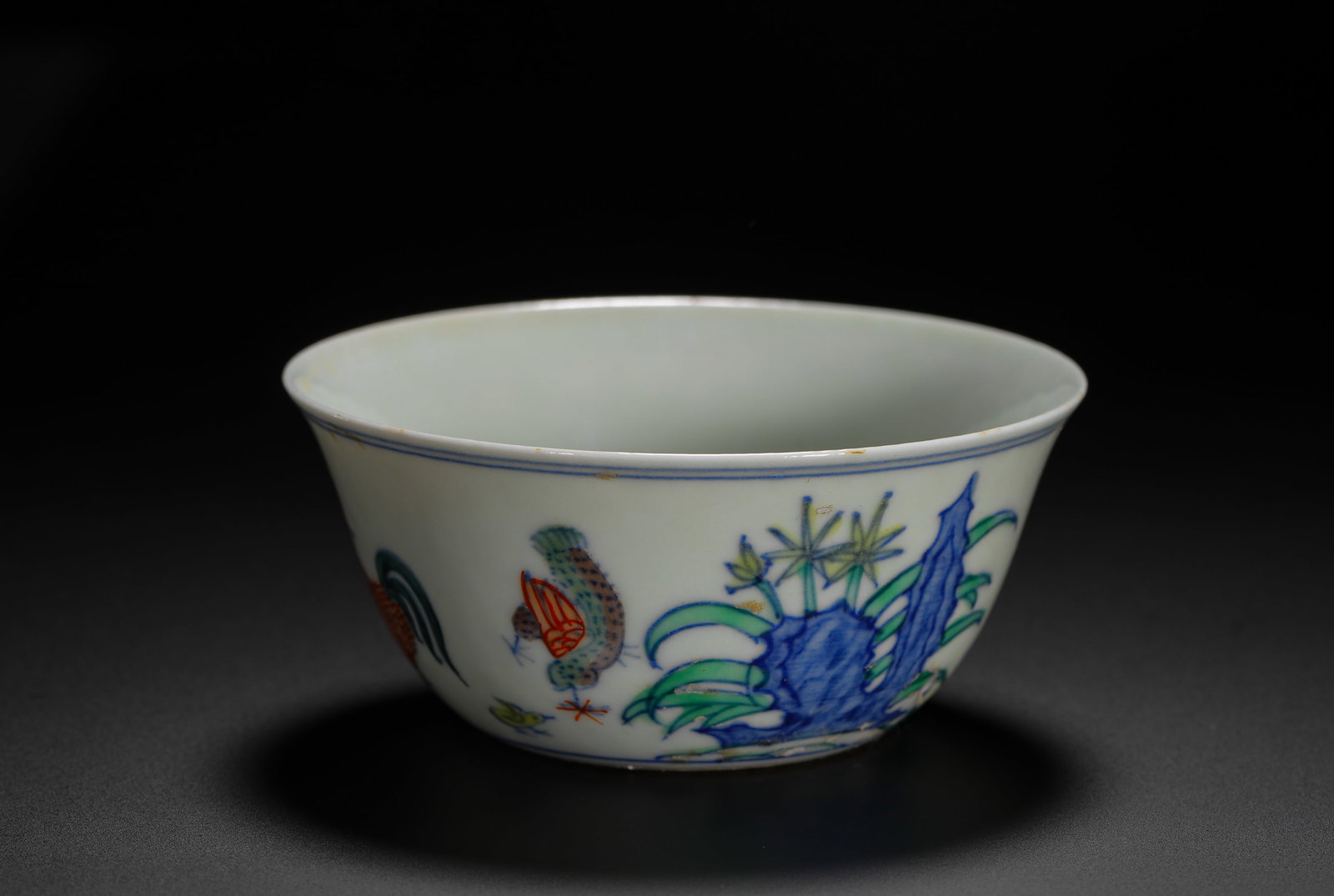 DOUCAI CHICKEN CUP - 4