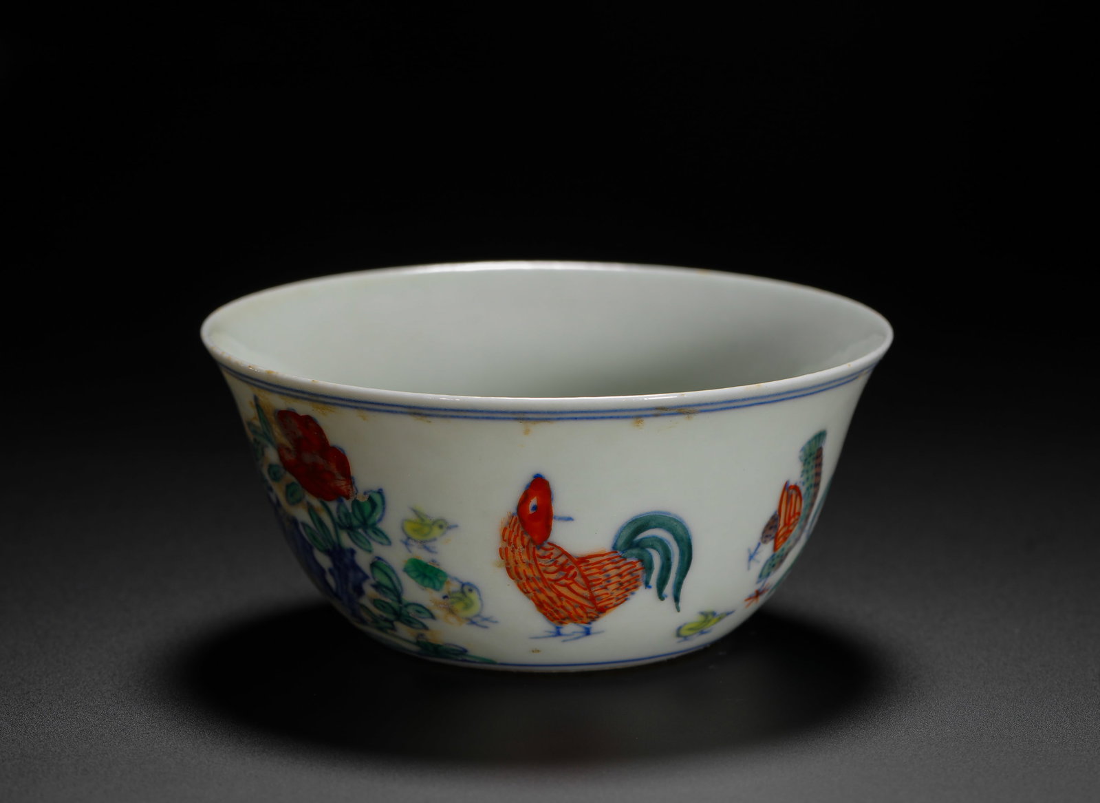 DOUCAI CHICKEN CUP - 8