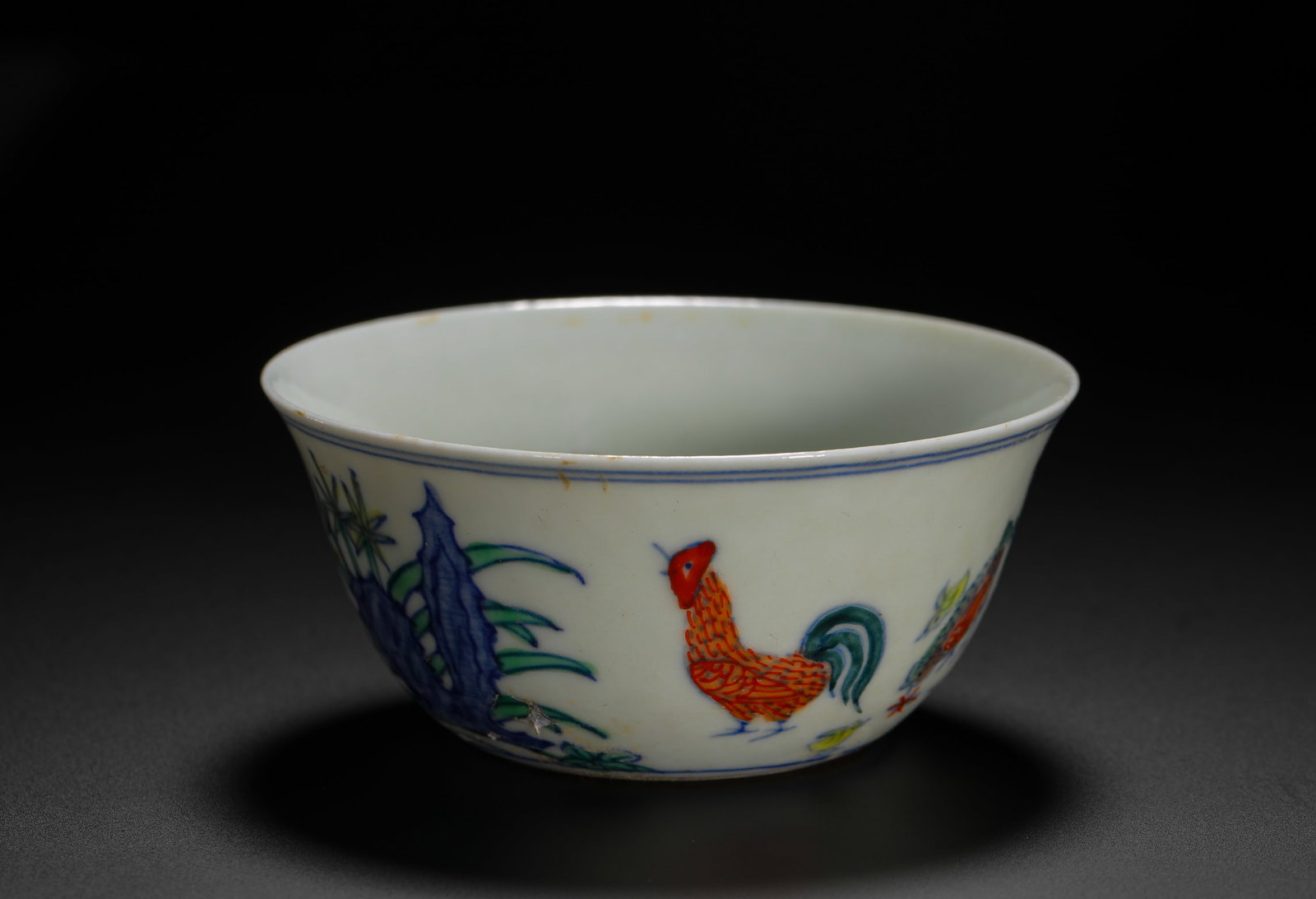 DOUCAI CHICKEN CUP - 9