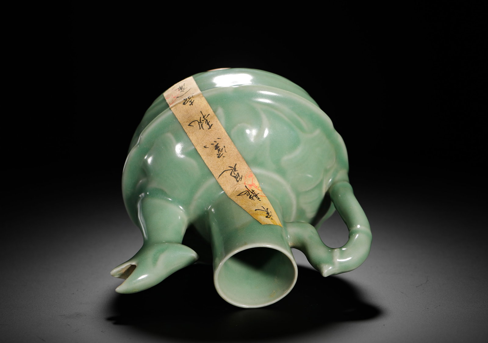 LONGQUAN KILN CELADON PHOENIX HEAD EWER - 9