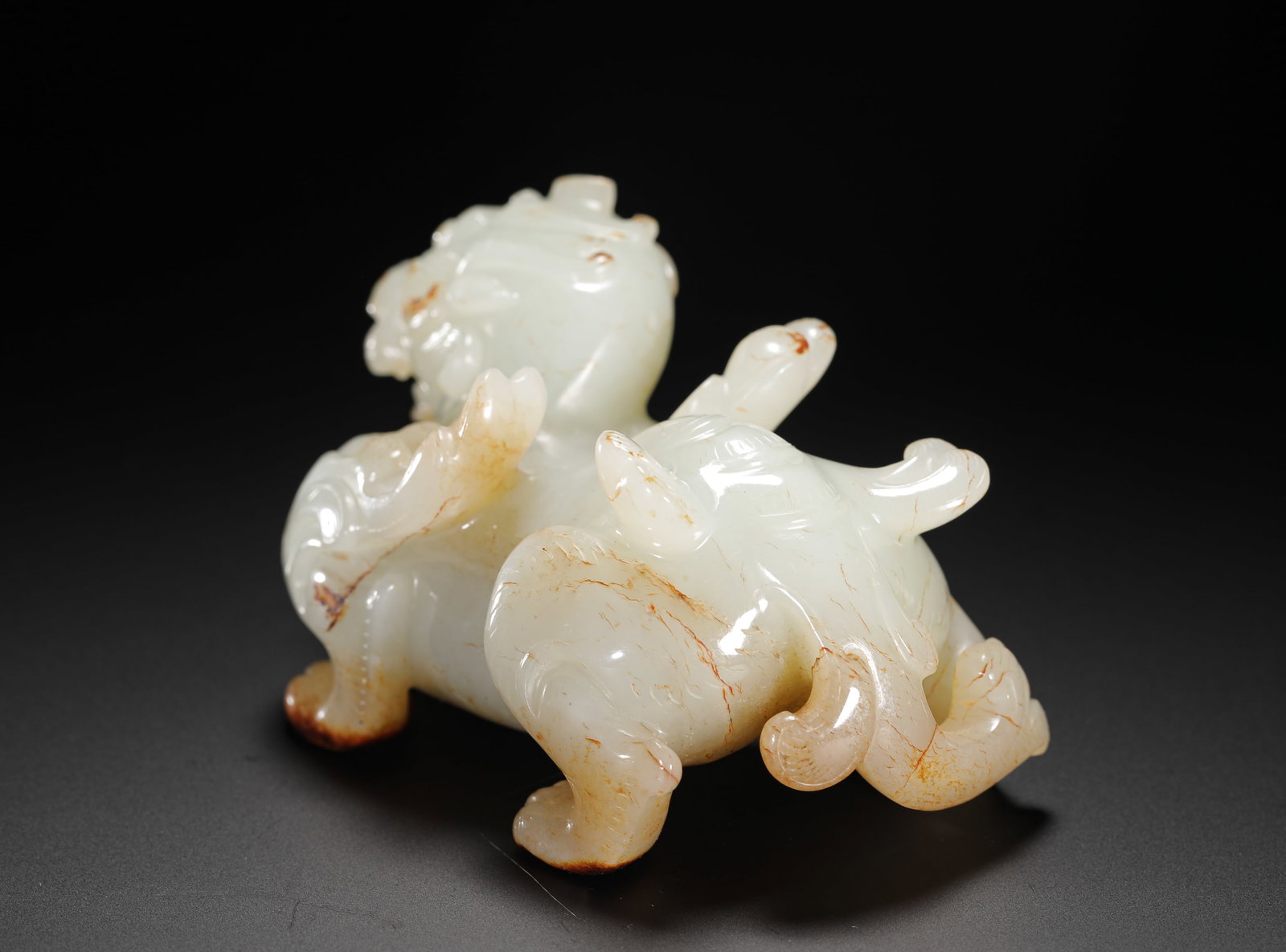HETIAN JADE AUSPICIOUS BEASTS FOR WARDING OFF EVIL - 7