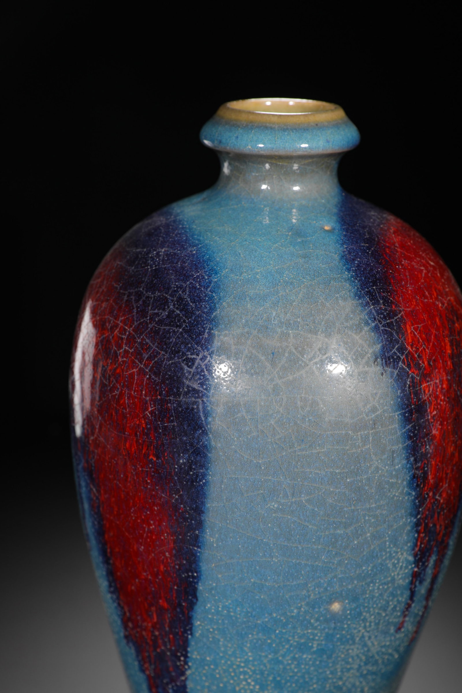 JUN KILN PLUM VASE - 4