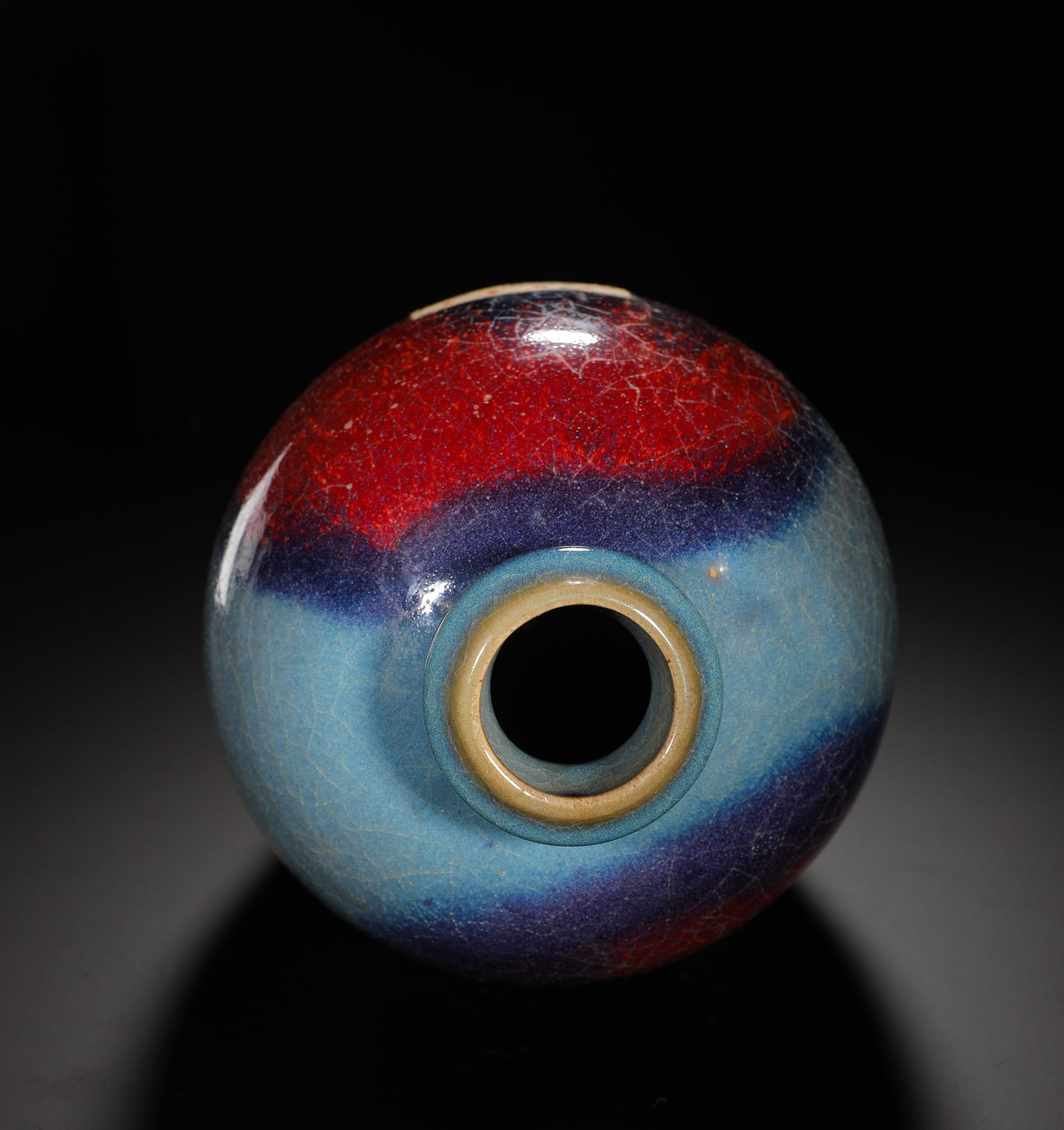 JUN KILN PLUM VASE - 5