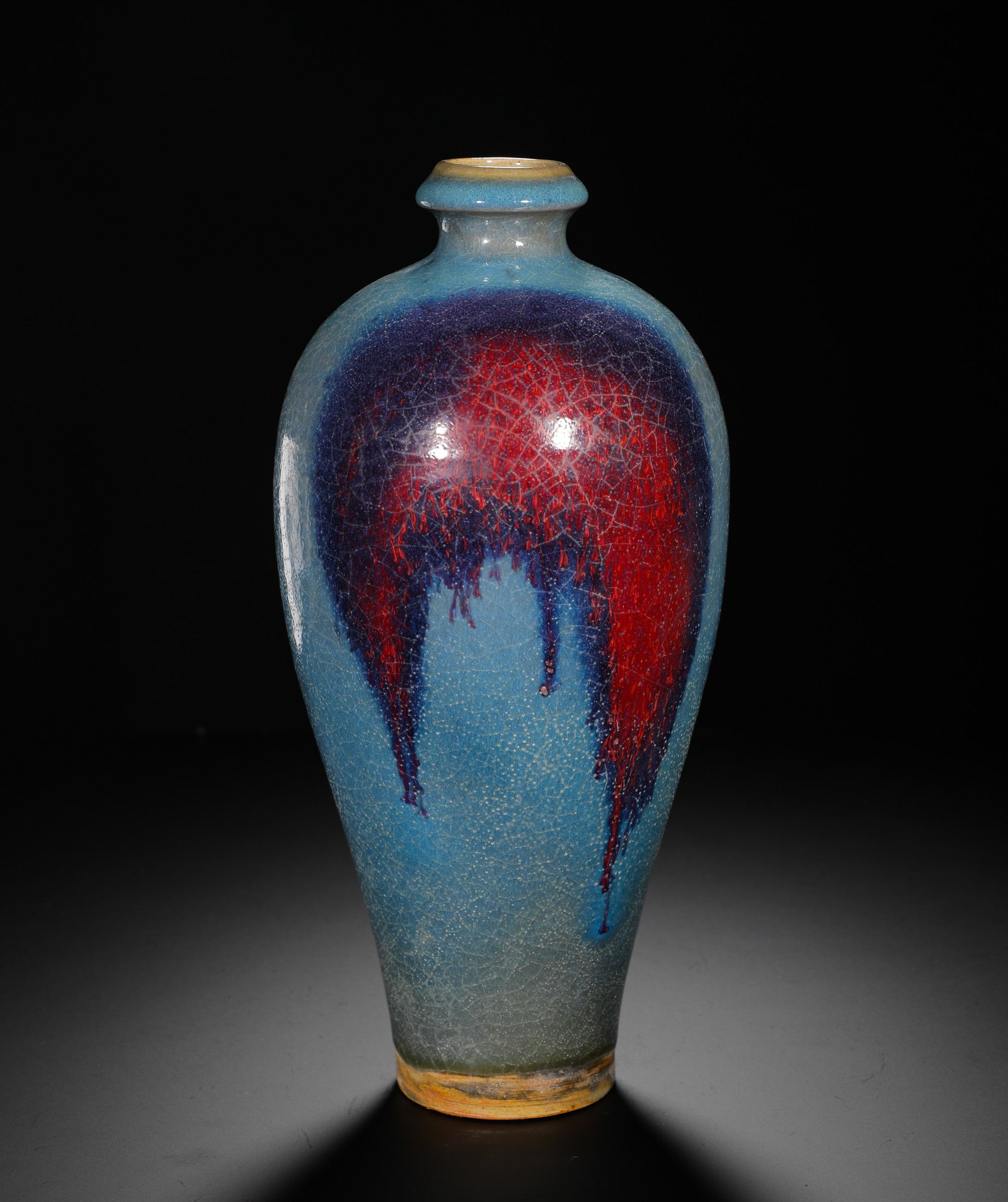 JUN KILN PLUM VASE - 7