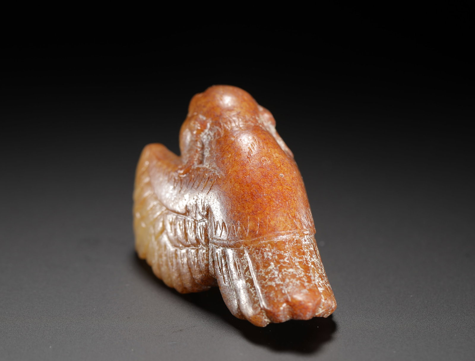 HETIAN JADE YELLOW JADE BIRD - 5