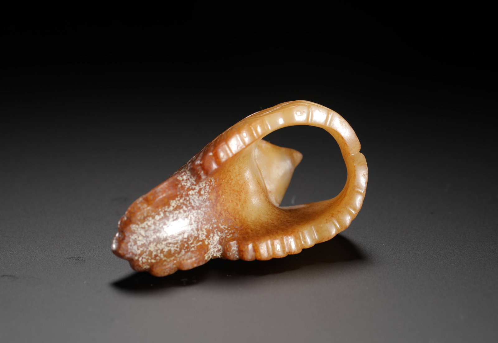 HETIAN JADE YELLOW JADE BIRD - 6