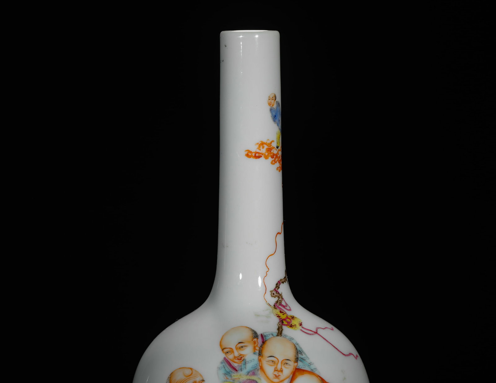 PASTEL FIGURE PATTERN GALLBLADDER BOTTLE - 3