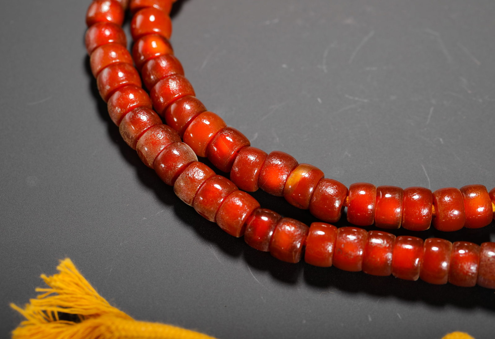 STRING OF RED AGATE - 3