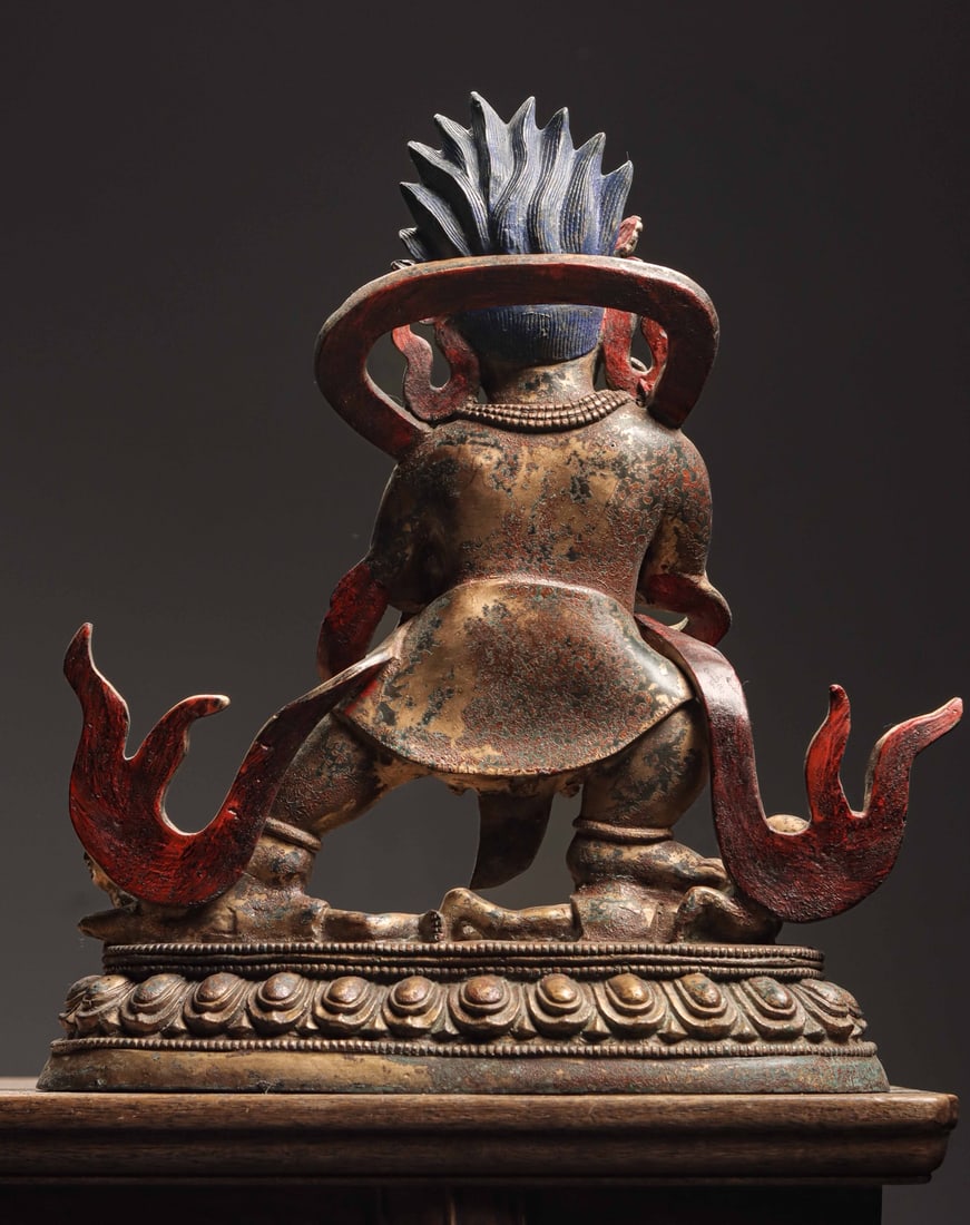 BRONZE GILDED BUDDHA STATUES - 9