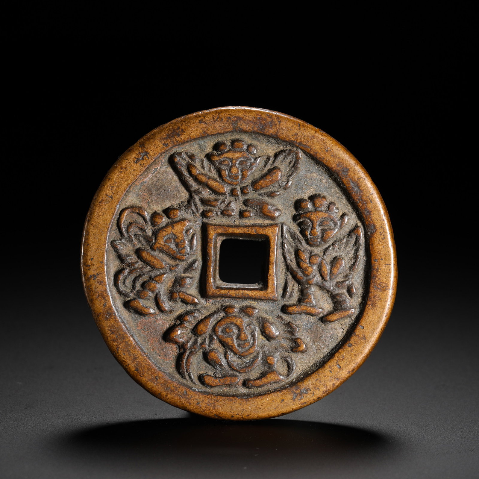 THE XIANFENG YUANBAO WAS EQUIVALENT TO A THOUSAND COINS: THE XIANFENG YUANBAO WAS EQUIVALENT TO A THOUSAND COINS (7.2cm,Weight:147g)