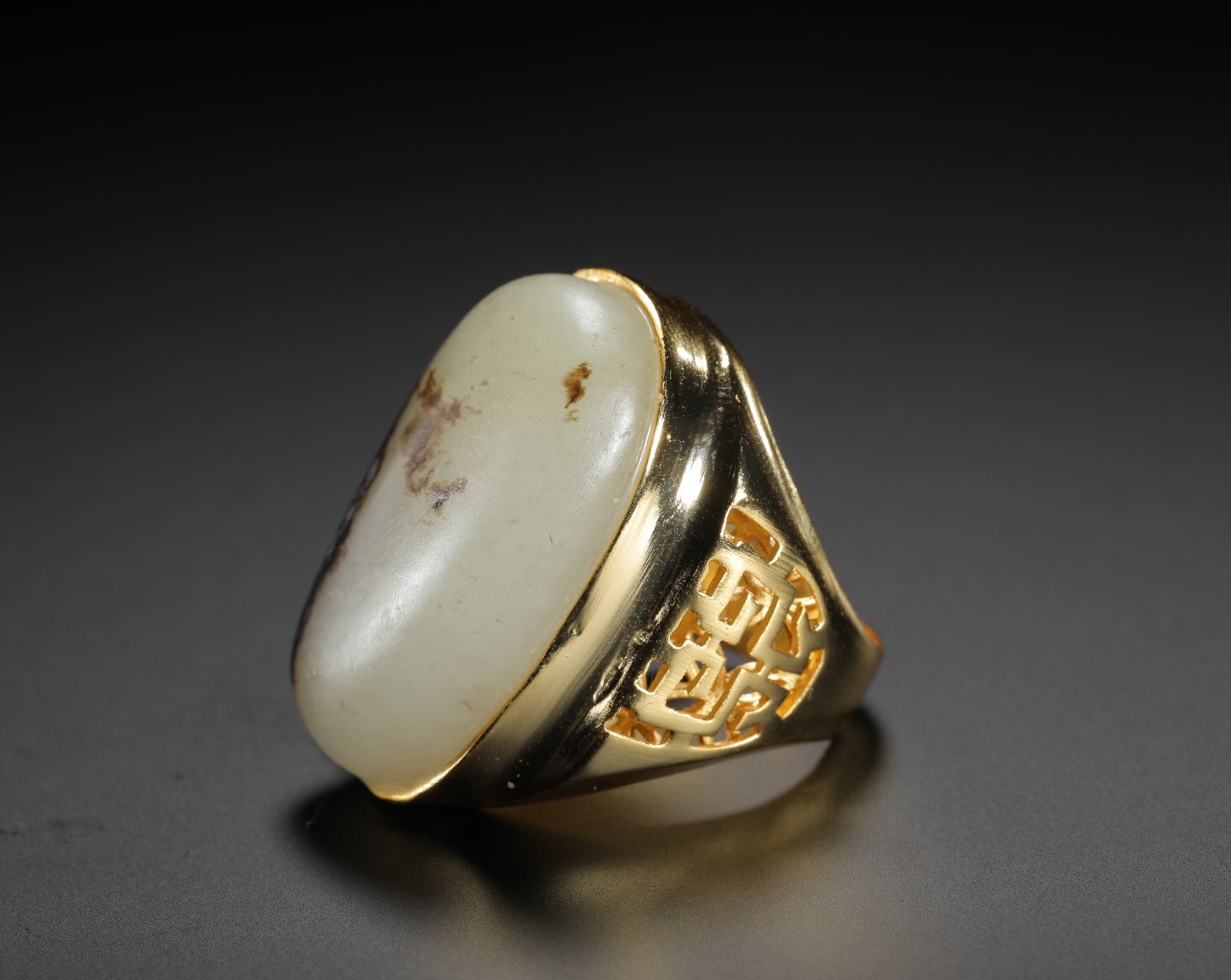 HETIAN JADE FINGER RINGS - 4