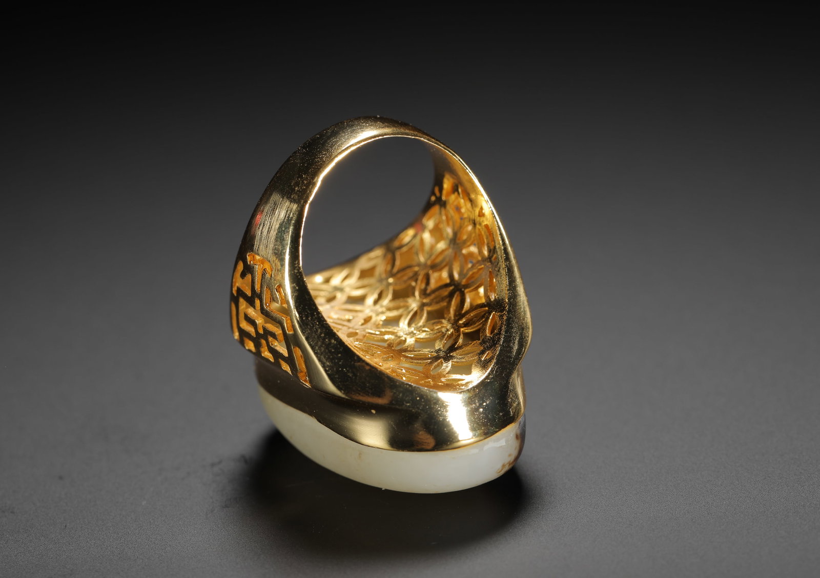 HETIAN JADE FINGER RINGS - 5