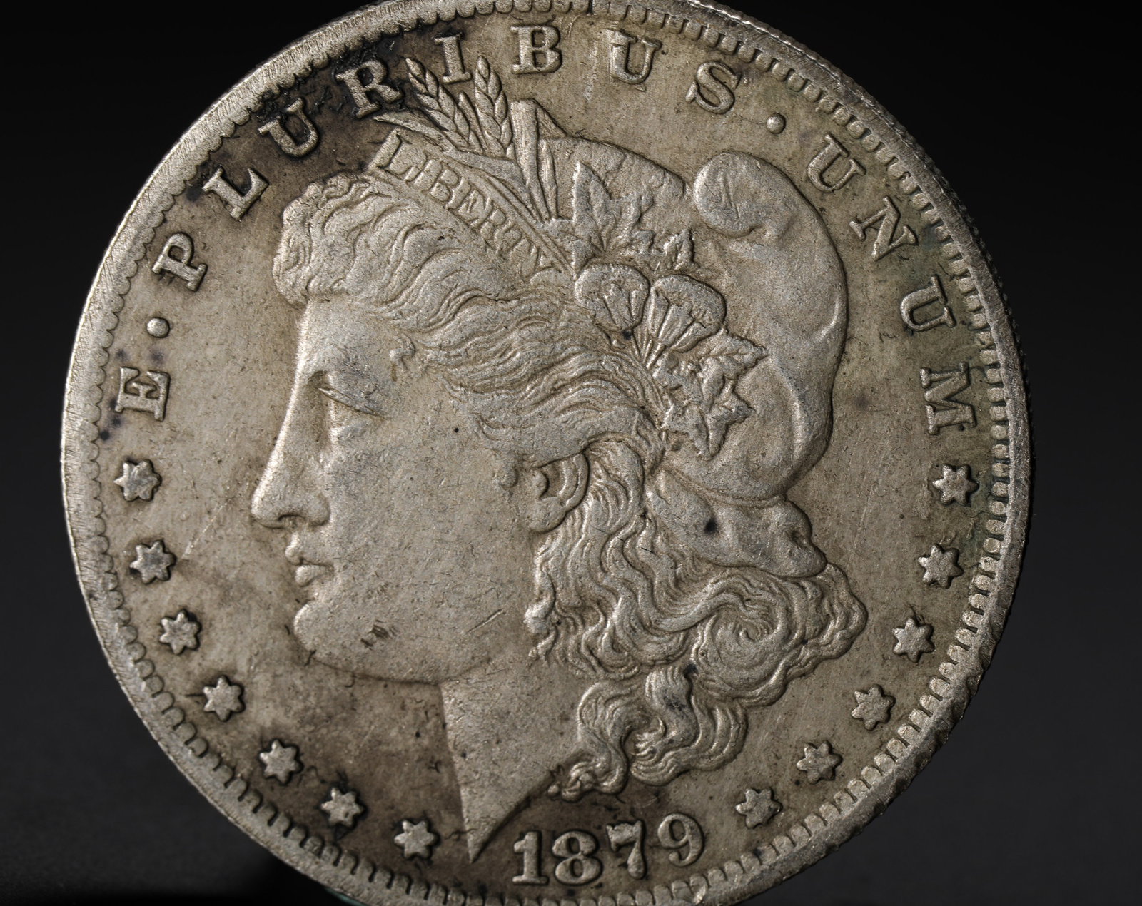 AMERICAN MORGAN SILVER DOLLAR, 1879 - 4