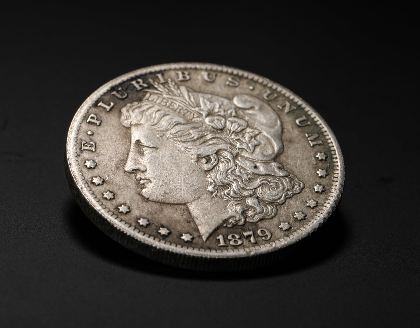 AMERICAN MORGAN SILVER DOLLAR, 1879 - 9