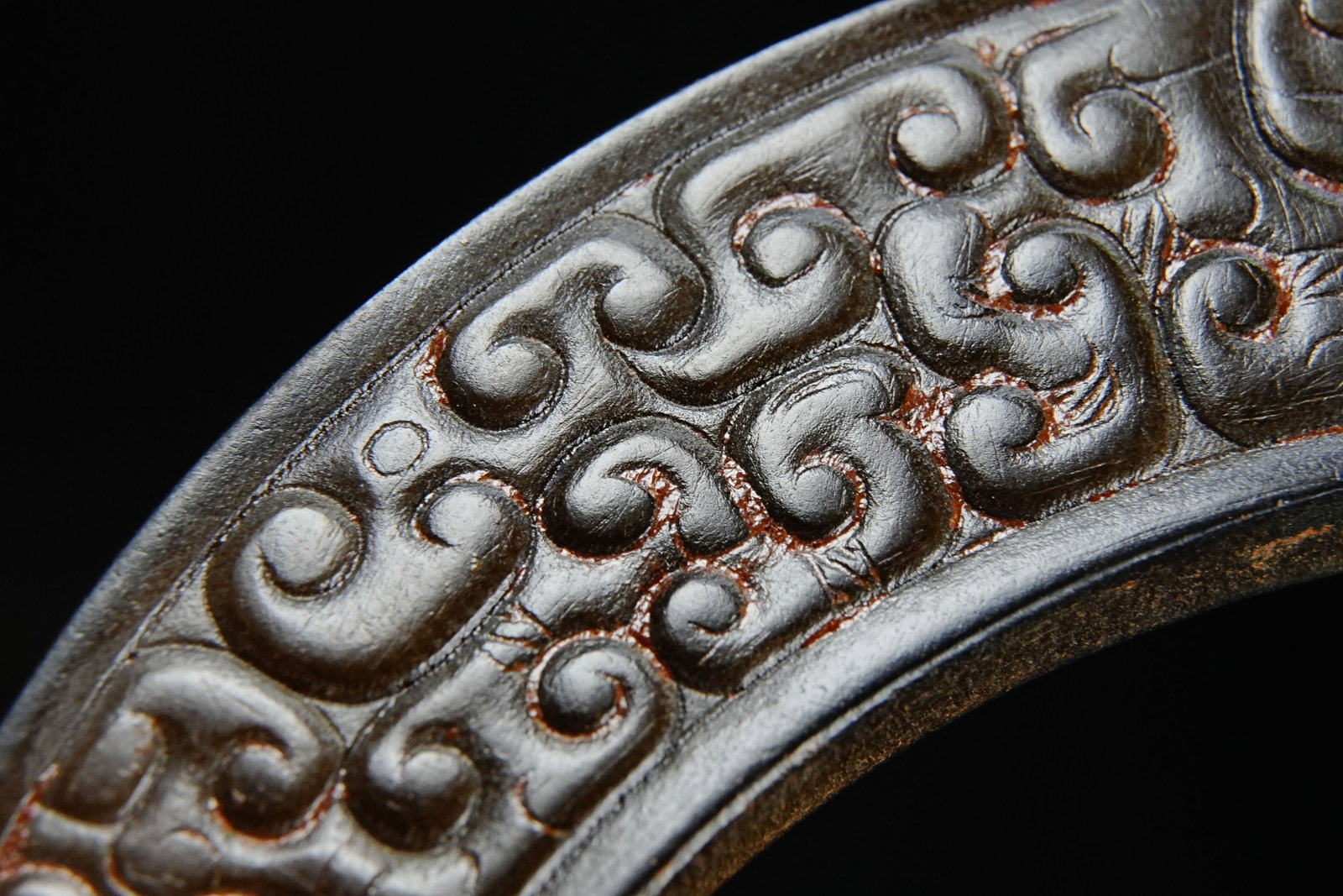 Jade Carved Dragon Pattern Xi - 5