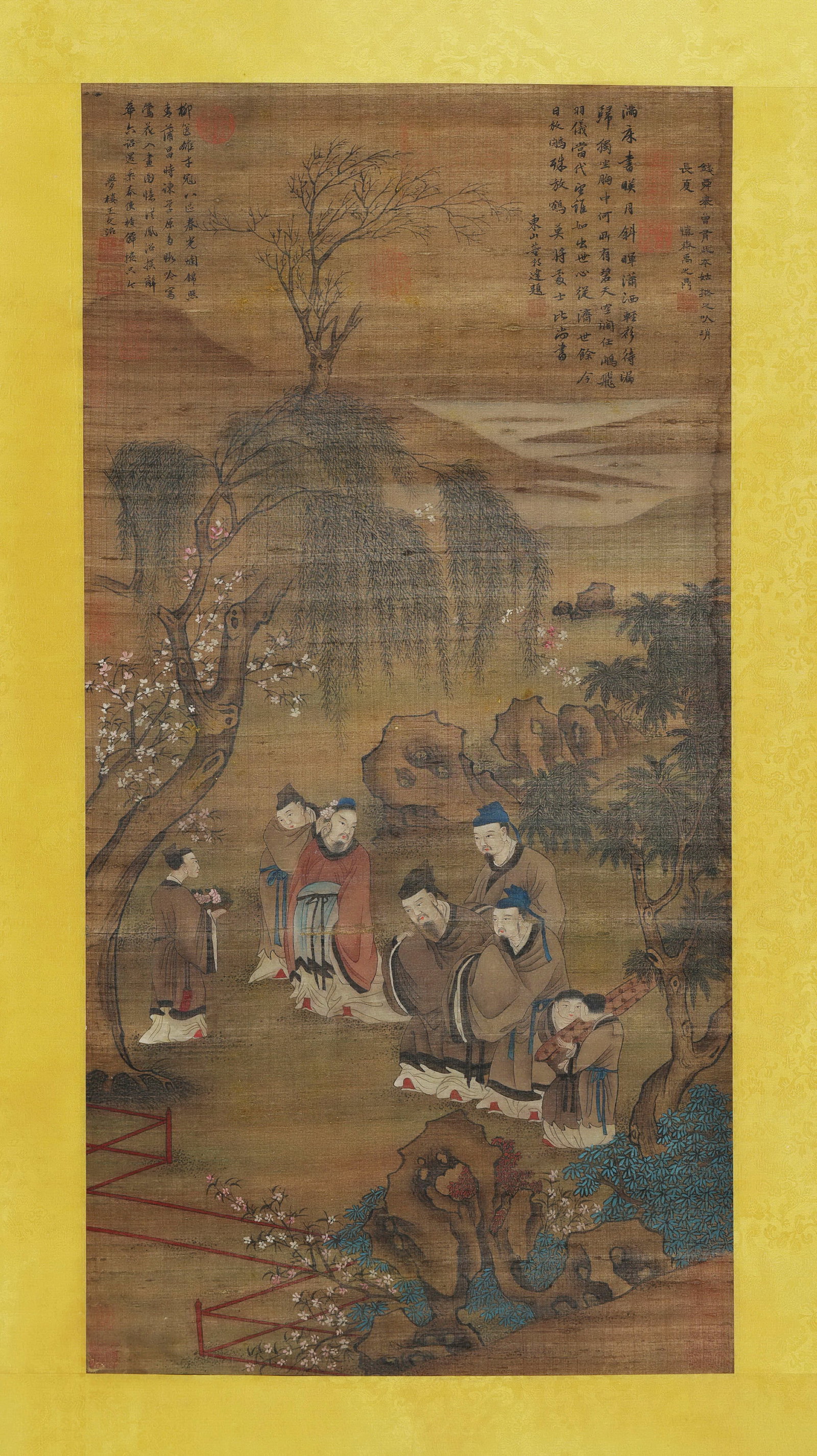 Chinese Drawing Character Story Painting,Yu Zhiding Mark: Chinese Drawing Character Story Painting,Yu Zhiding Mark ?95 x 48cm?