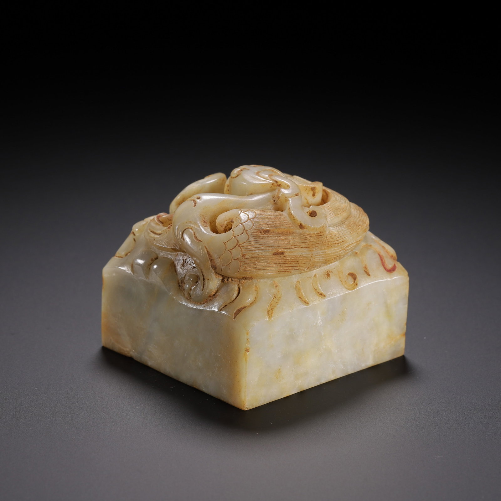 CHINESE ARCHAIC JADE SEAL - 7