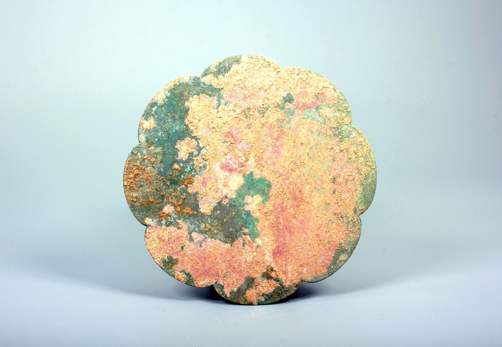 A MING INSCRIBED BRONZE MIRROR - 6