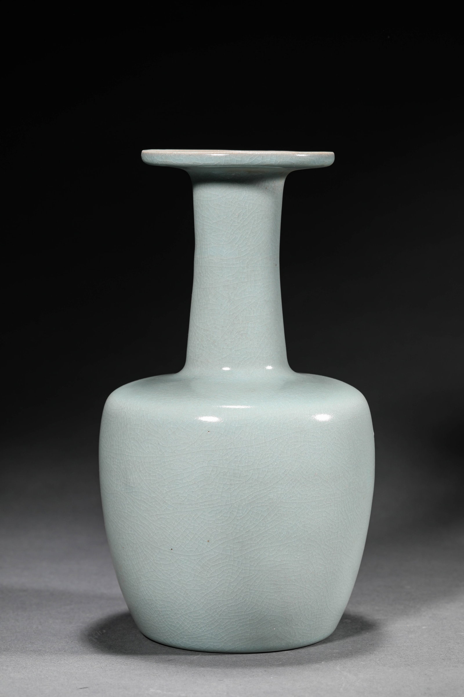 A RU-TYPE DISH MOUTHED VASE - 3