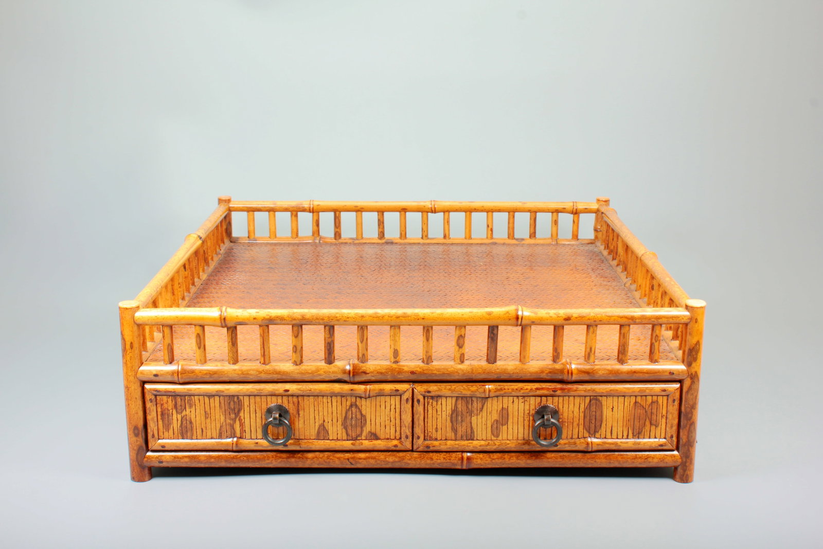 A BAMBOO TEA TABLE - 2