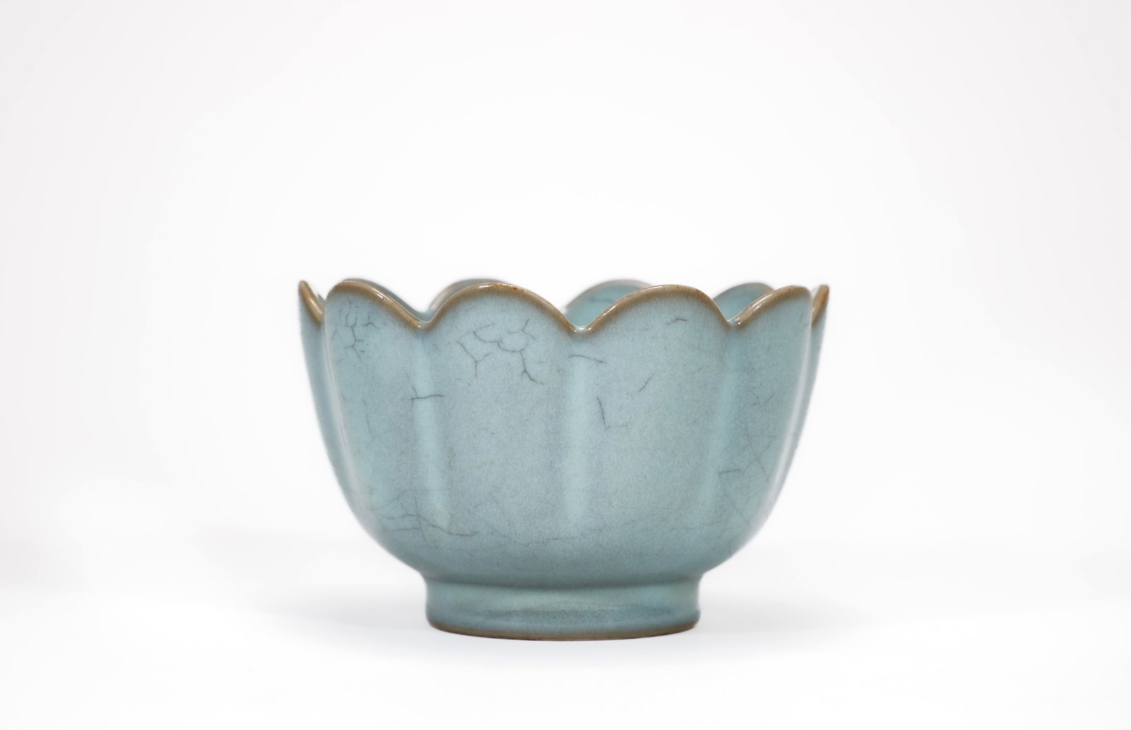A RU-TYPE LOBED BOWL (SMALL) - 3
