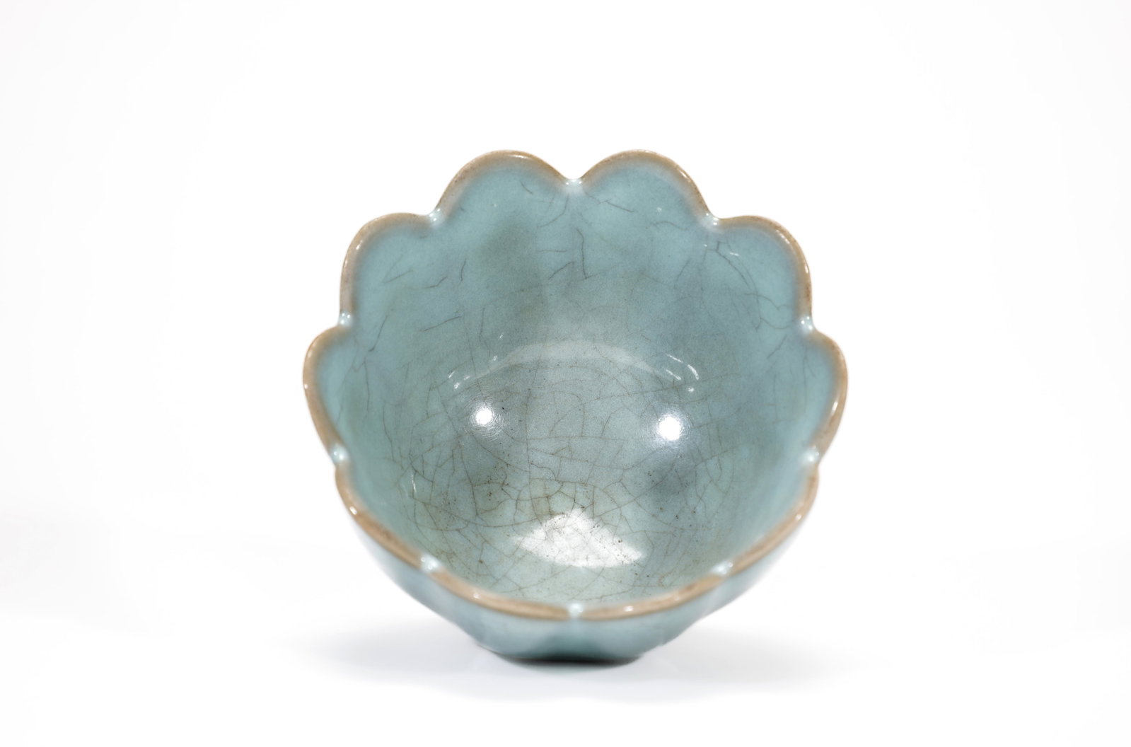 A RU-TYPE LOBED BOWL (SMALL) - 5