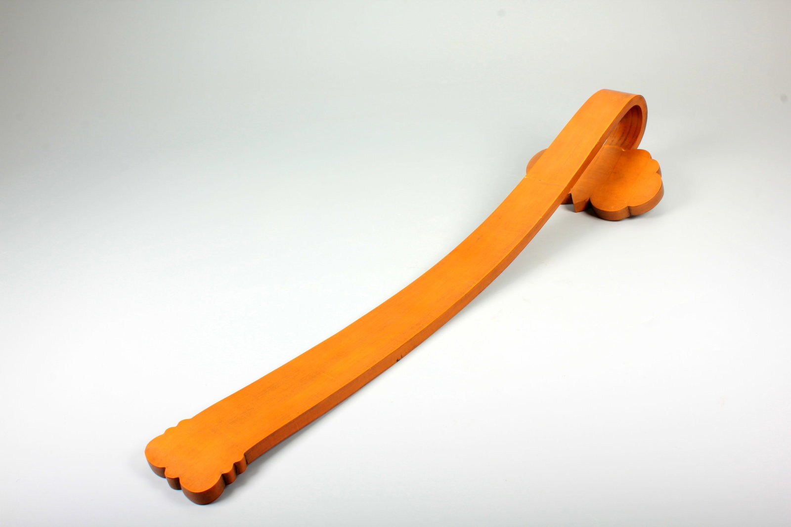 A BAMBOO SHEATH LONGEVITY PATTERN RUYI DISPLAY ITEM - 7