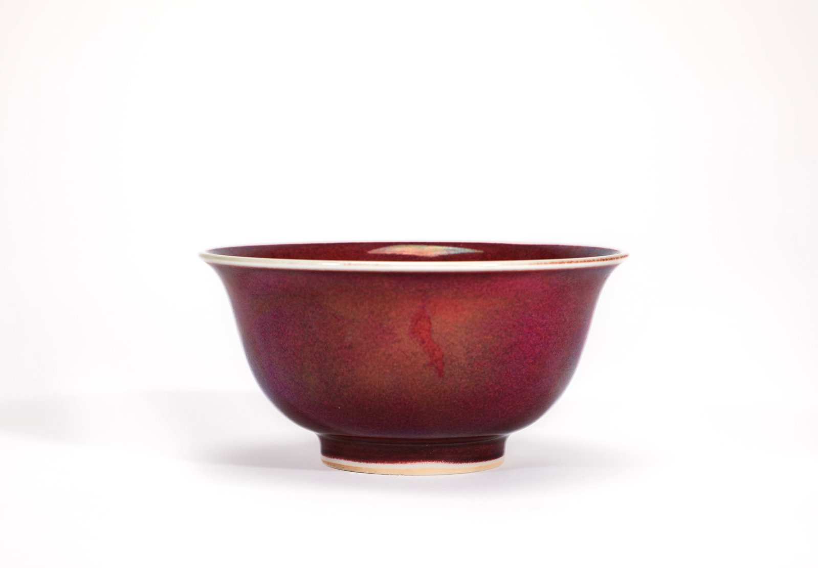 A RED-GLAZED 'THUMB' CUP - 3
