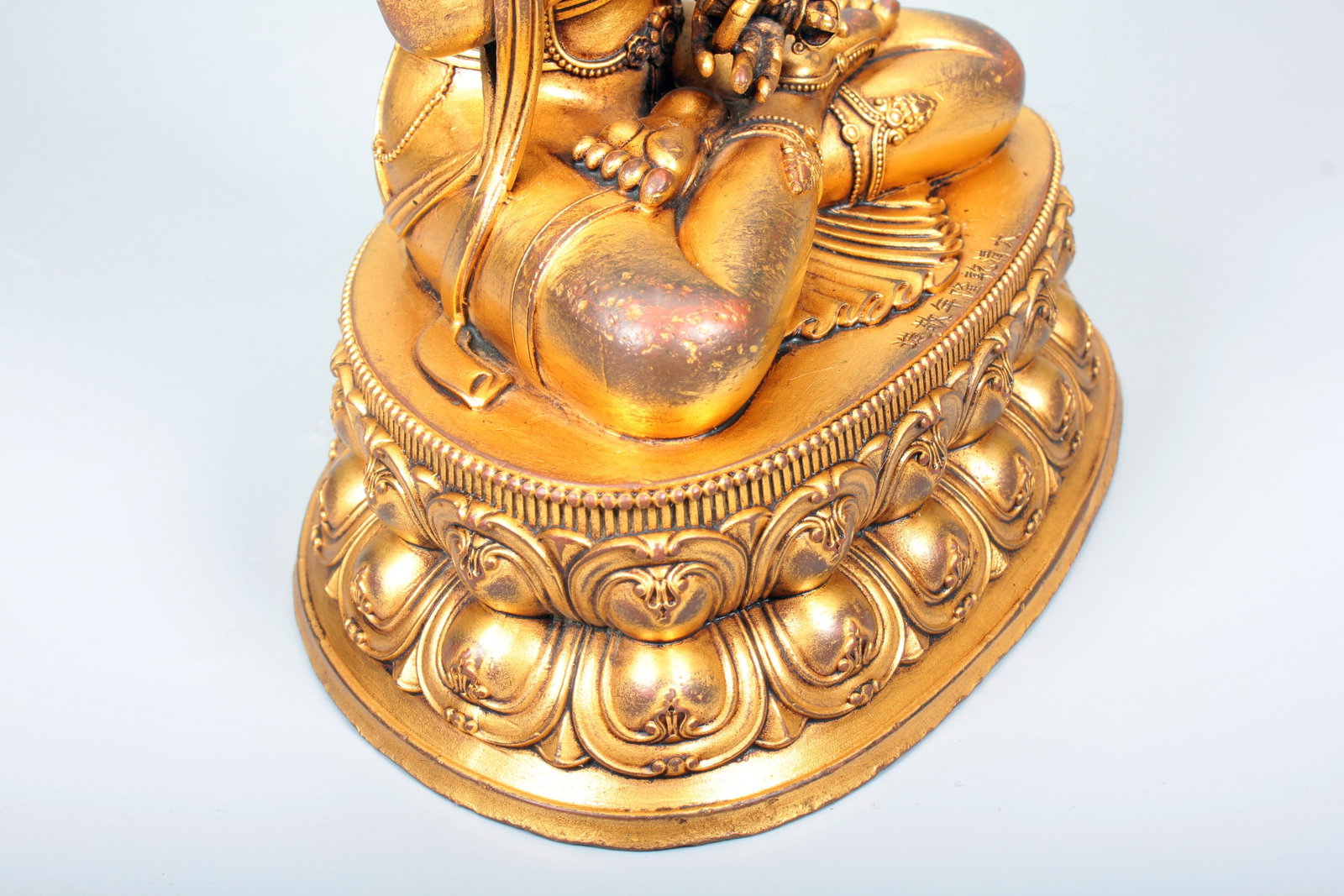 A GILT-BRONZE VAJRASATTVA STATUE - 10