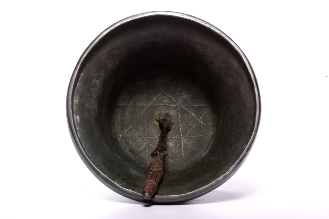 A BRONZE VAJRA AND BELL - 10