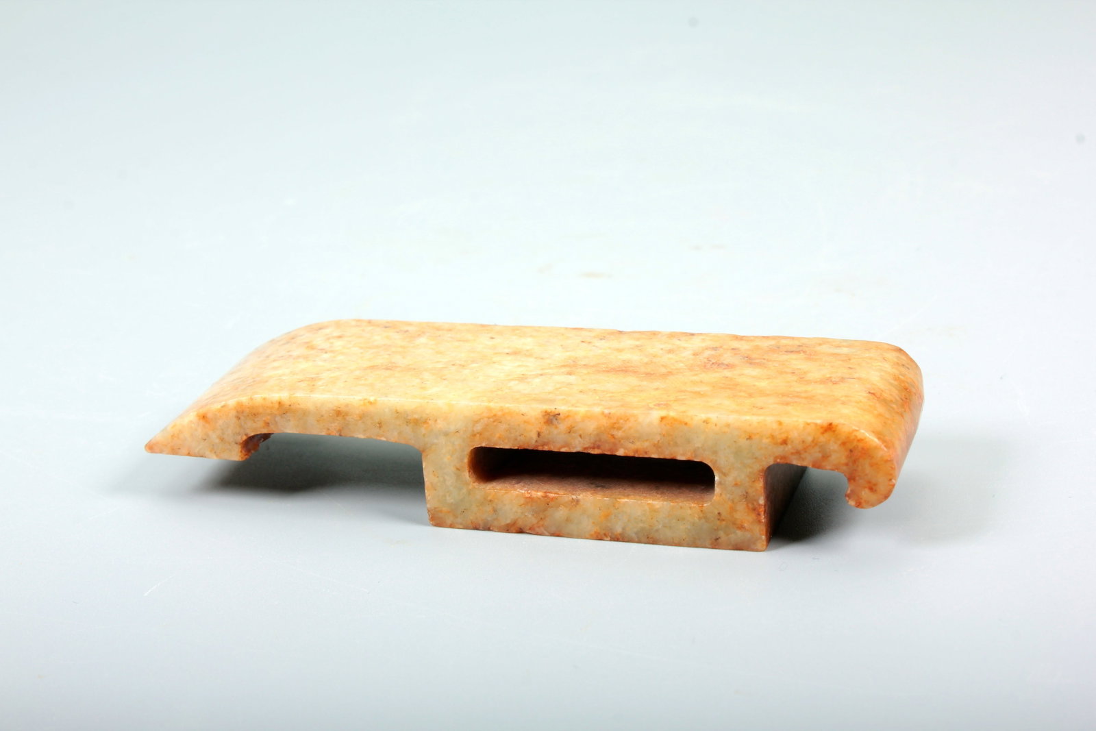 A JADE SWORD SCABBARD SLIDE - 3