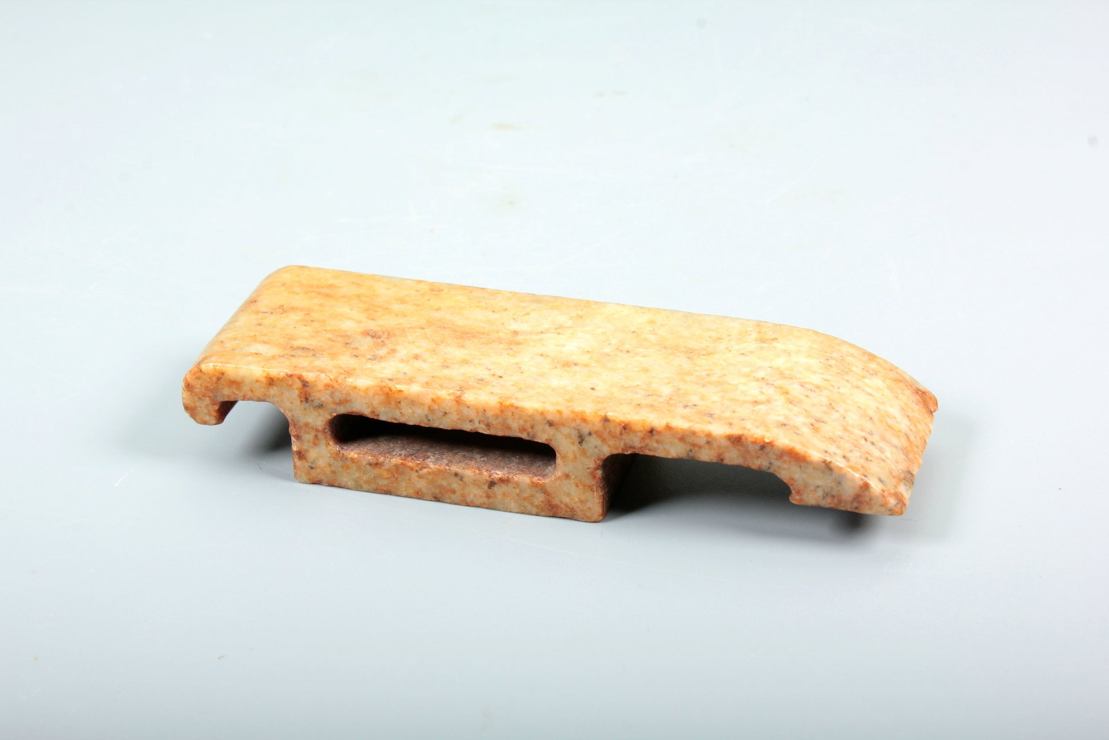 A JADE SWORD SCABBARD SLIDE - 7