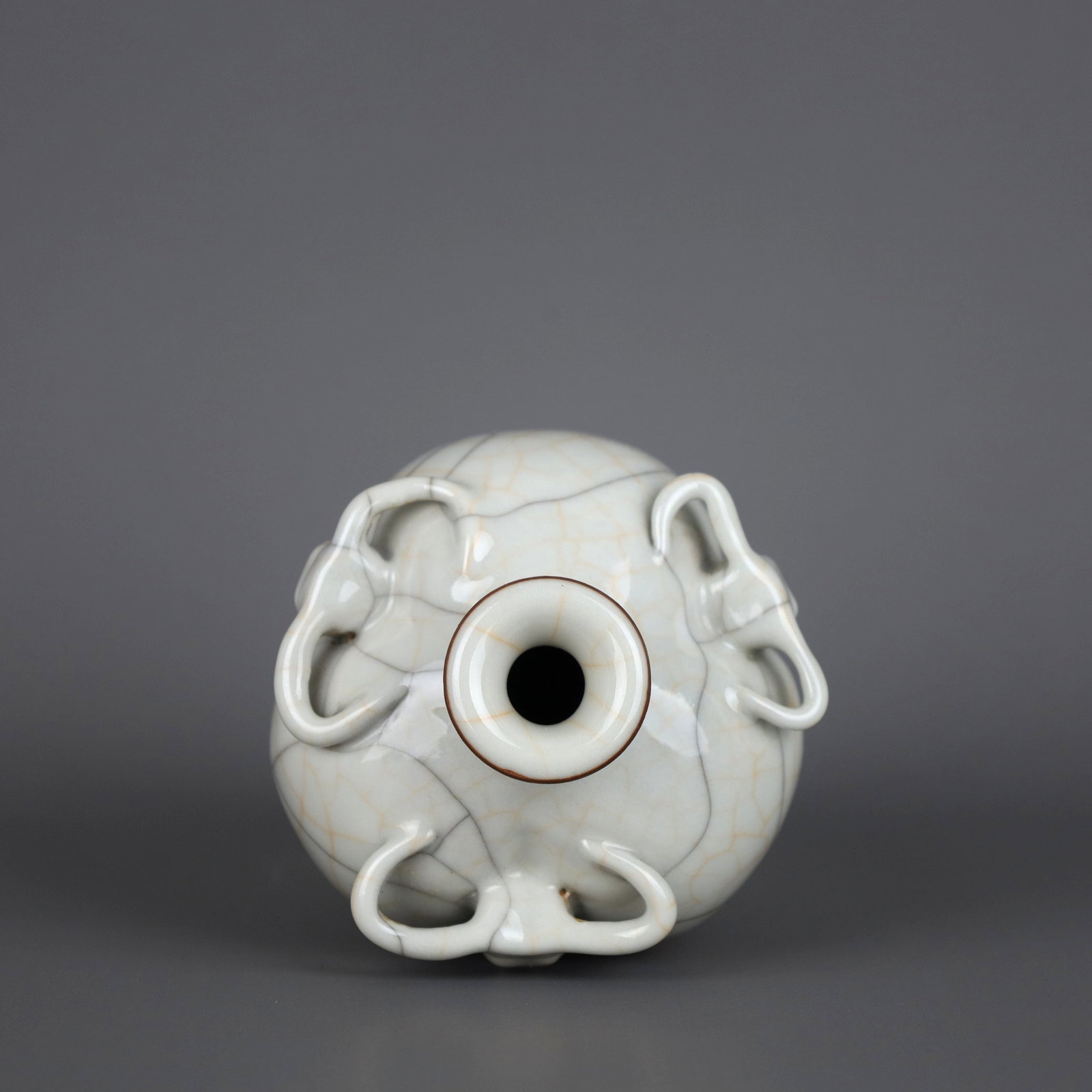 A GE-TYPE 'DRAGON' PRUNUS VASE - 5