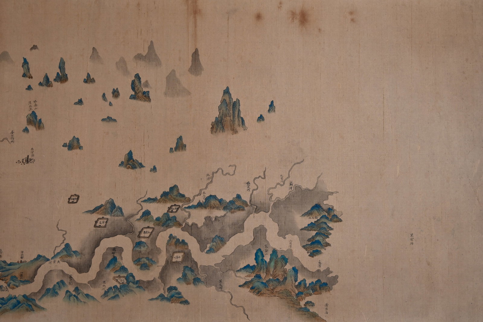Chinese Drawing Landscape Hand Scroll - 2